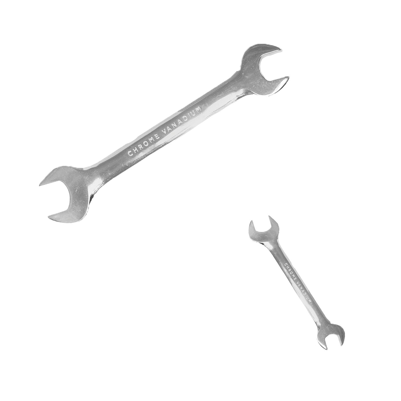 6Pce Open-Ended Spanner Set - 6 - 17mm High Quality Fully Polished Finish