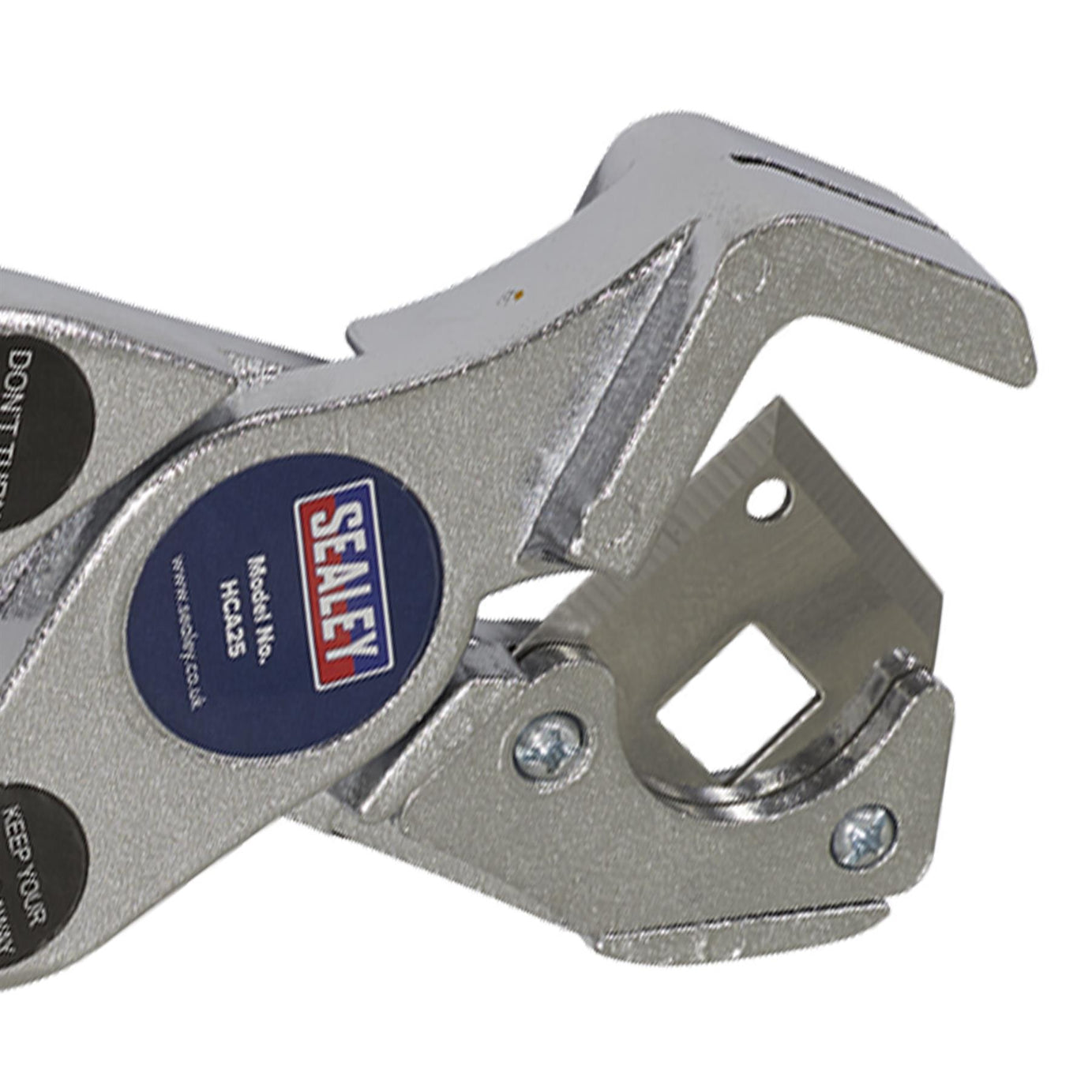 Sealey Rubber & Reinforced Hose Cutter 3-25mm Die-Cast Alloy