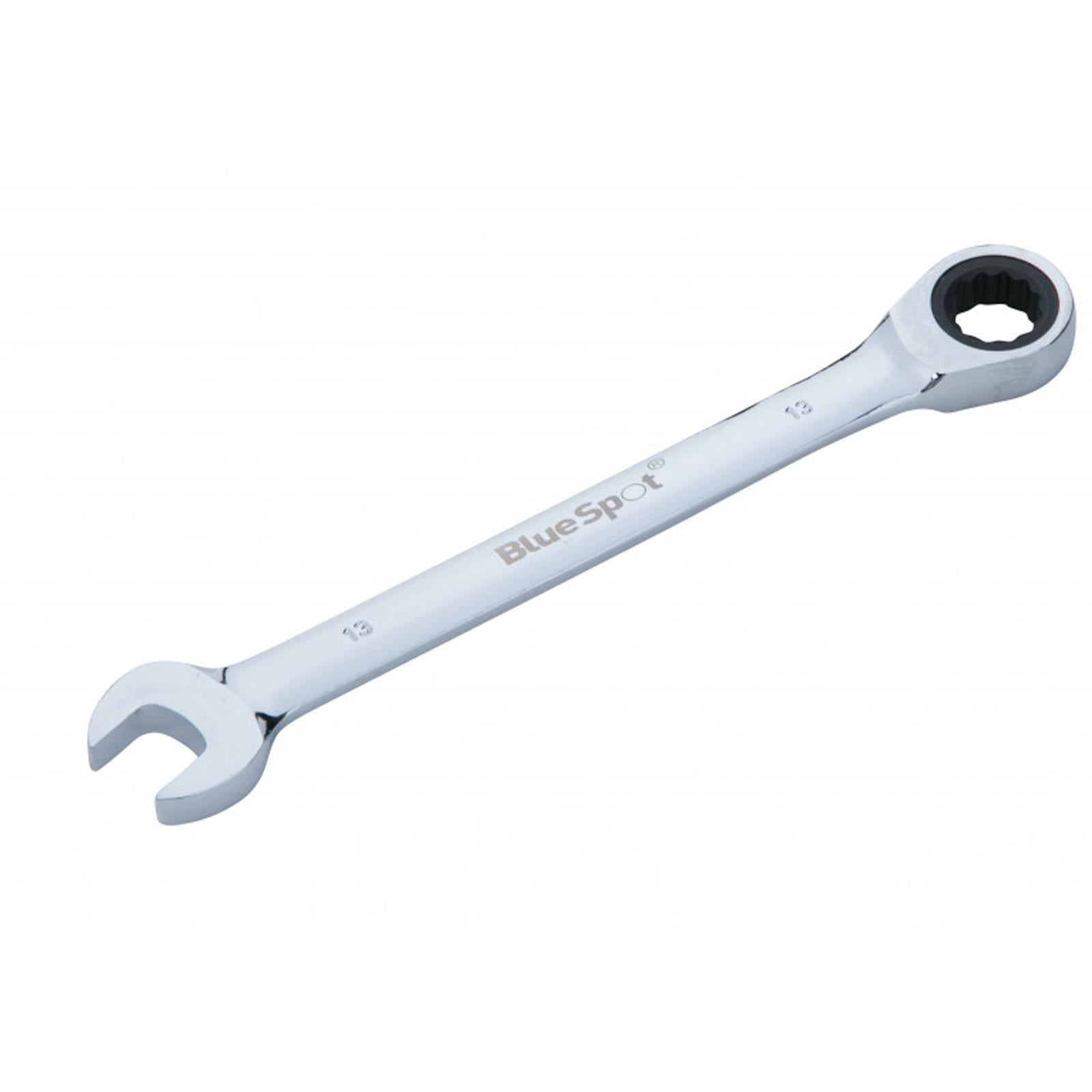 BlueSpot Professional 13mm Fixed Head Ratchet Spanner Ratcheting Ring Head Metric Tool