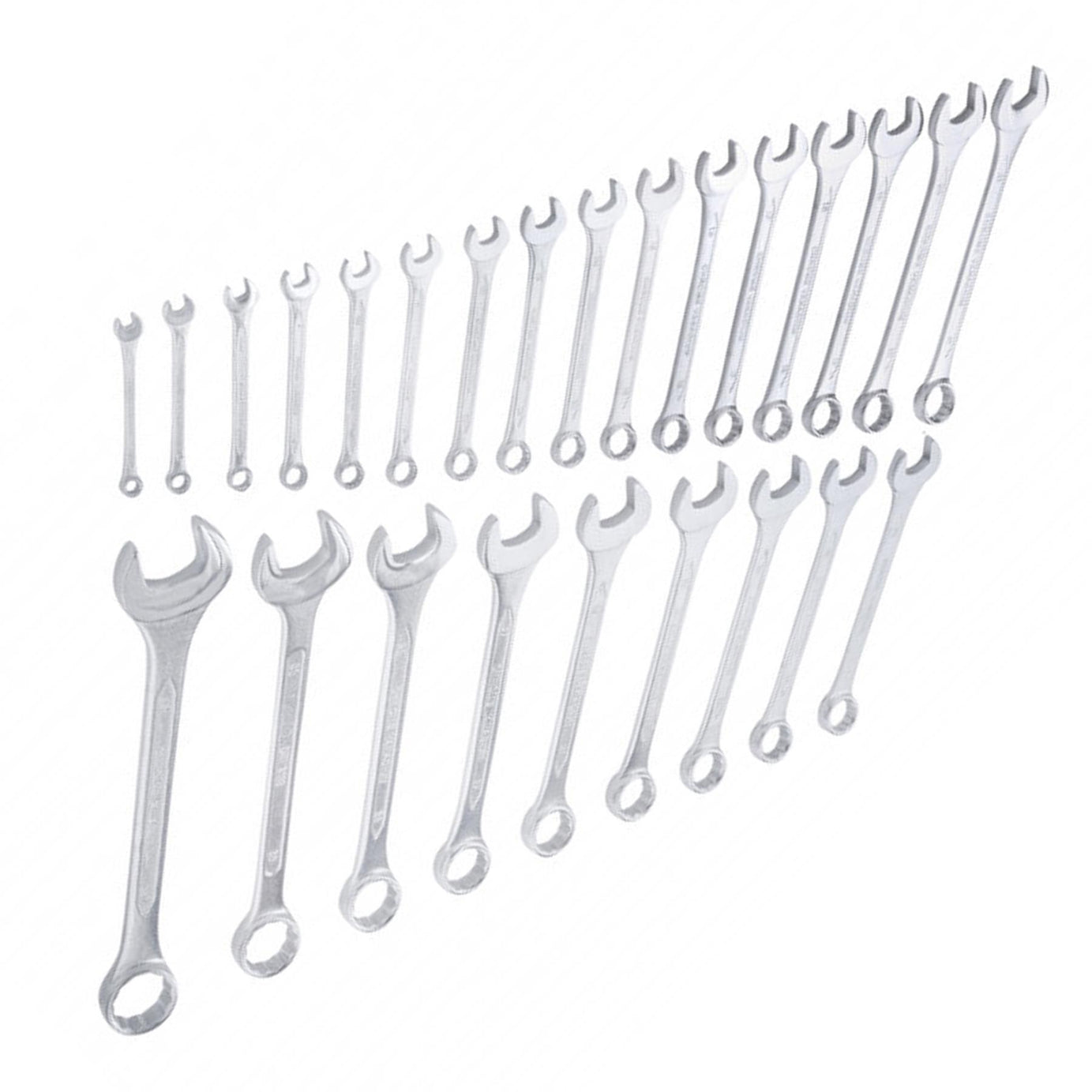 BlueSpot 25pcs Metric Combination Spanner Wrench Set 6 - 32mm