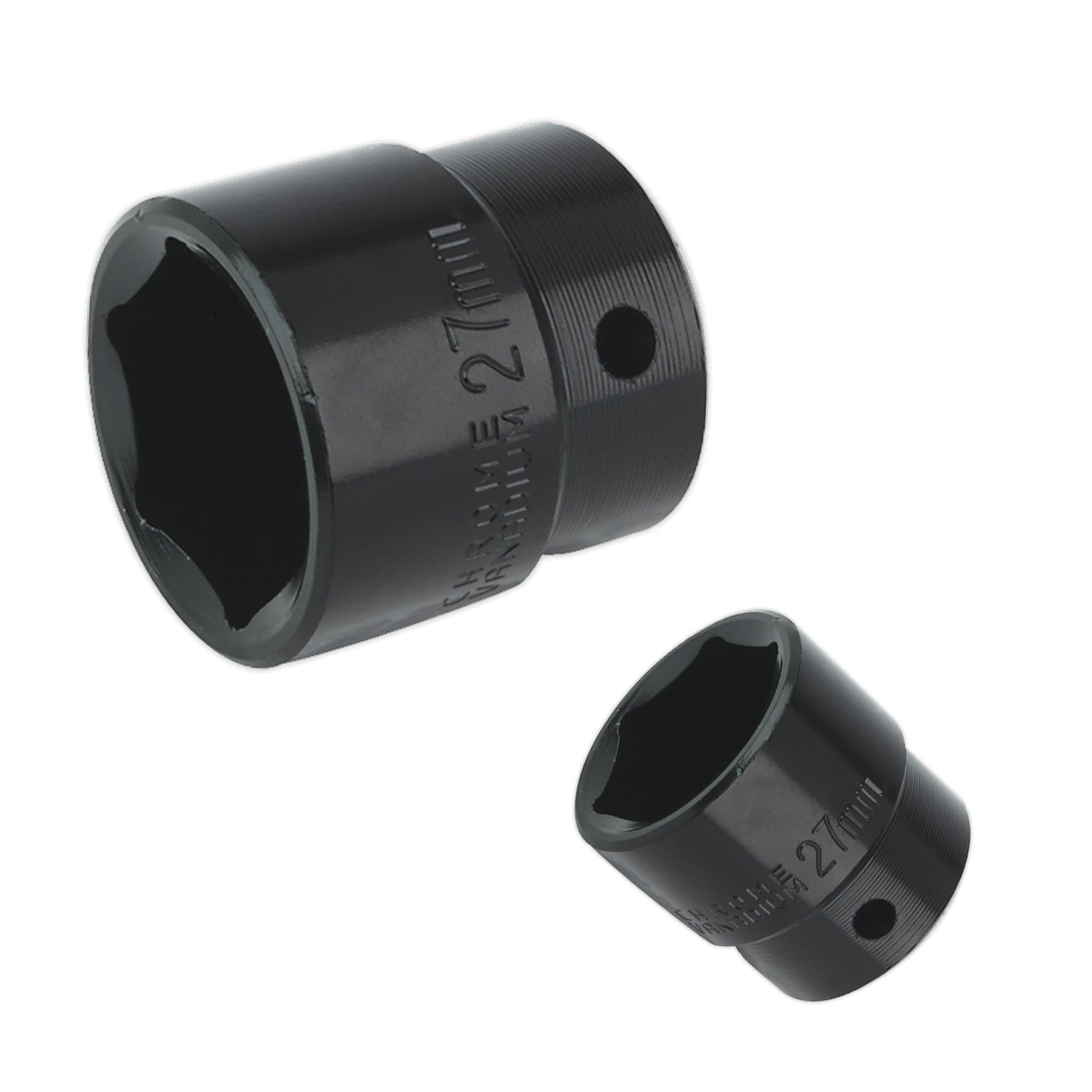 Sealey Impact Socket 27mm 1/2"Sq Drive