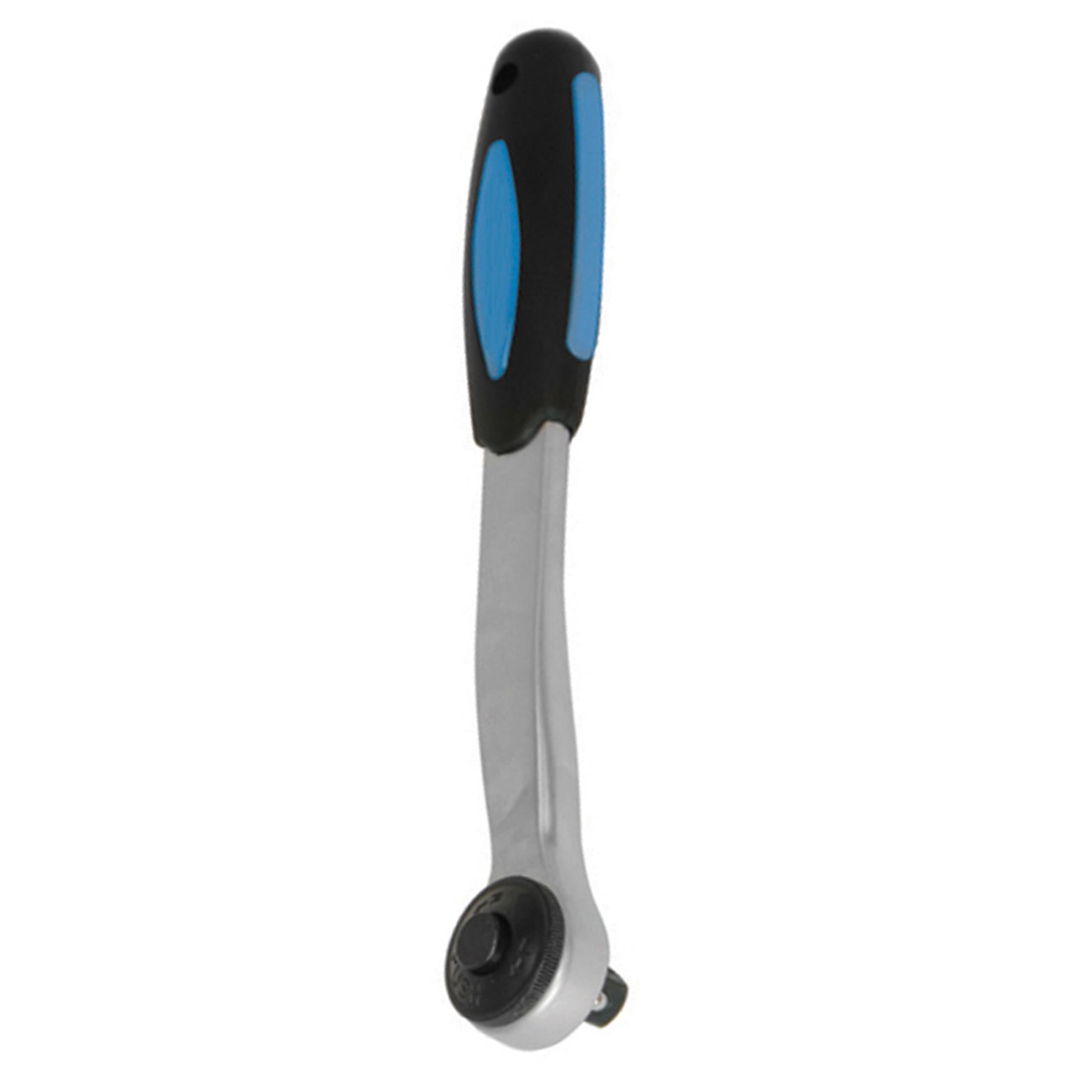 Heavy Duty Ratchet Handle 1/2" 250mm Chrome Vanadium Steel W/ Soft-Grip Handle