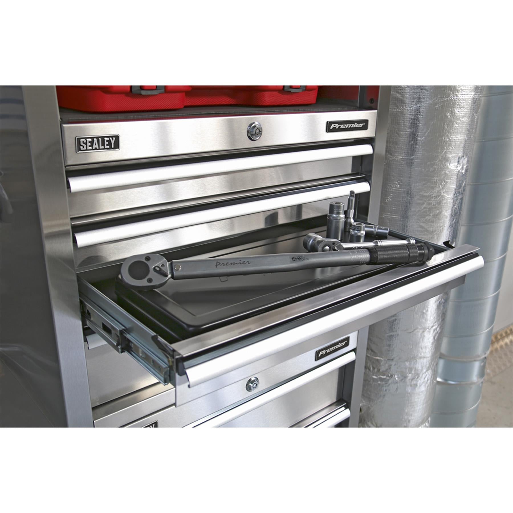 Sealey Topchest 4 Drawer 675mm Stainless Steel Heavy-Duty