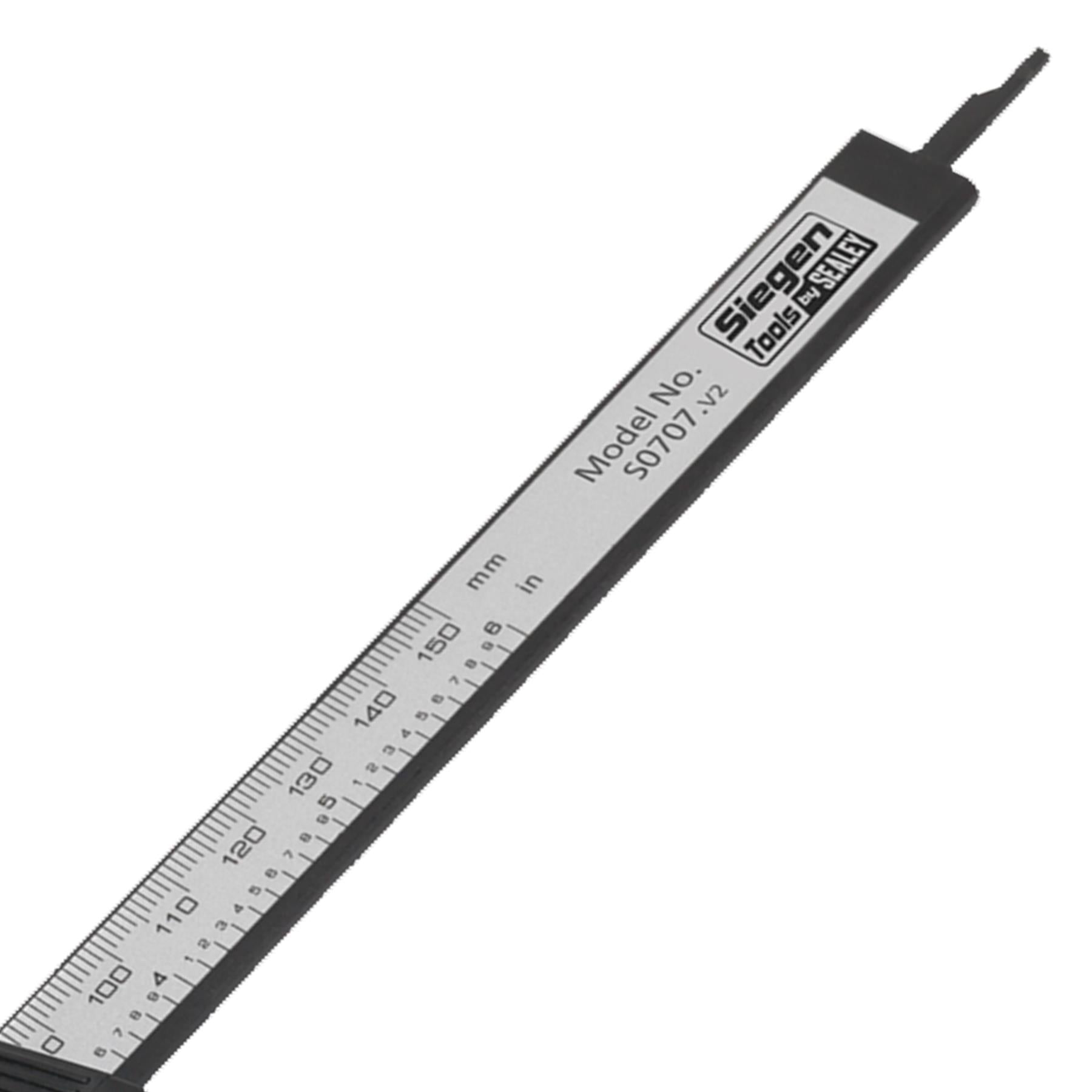 Sealey Digital Electronic Vernier Caliper 0-150mm(0-6")