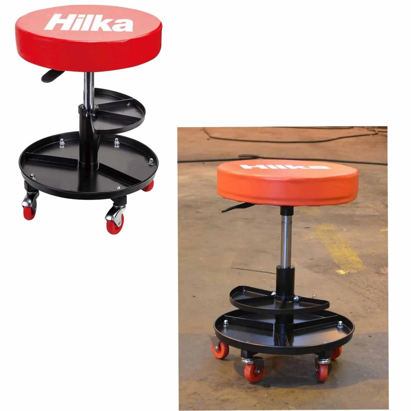 Convenient Mechanics Seat with Integrated Storage