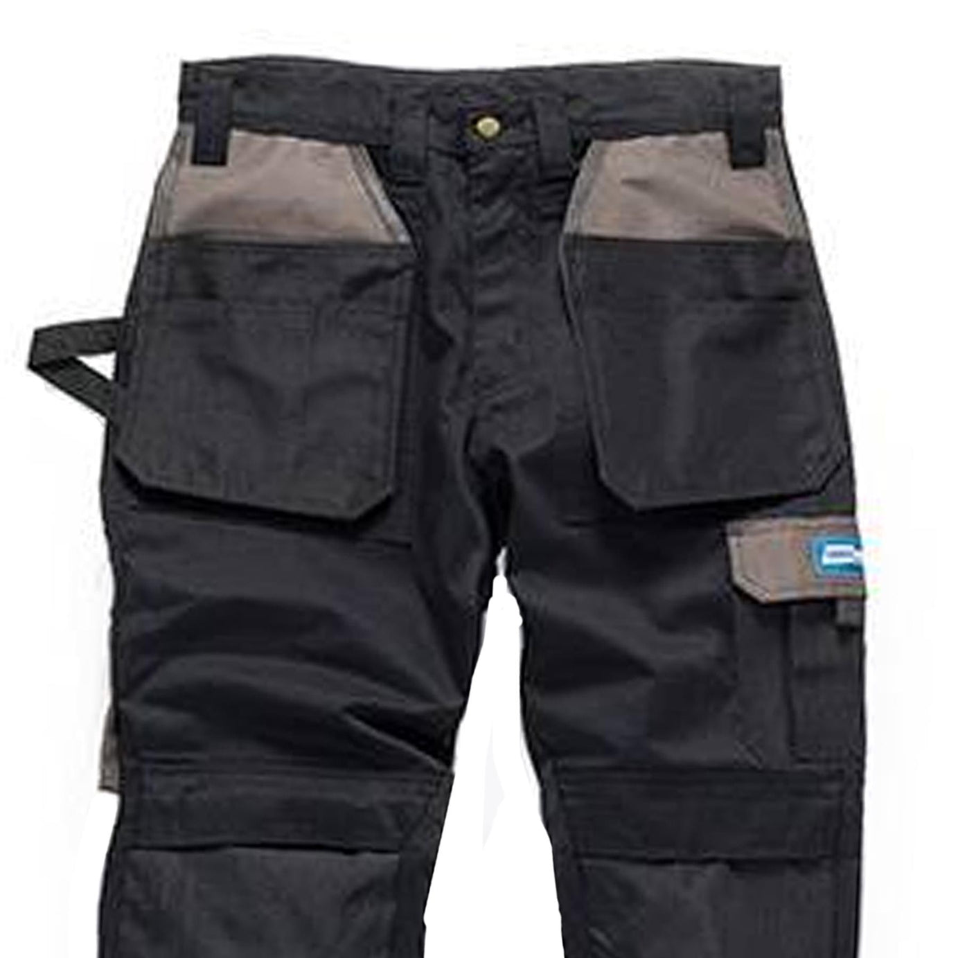 Tough Grit Holster Work Trouser Trade Flex Holster Trouser Black 34L