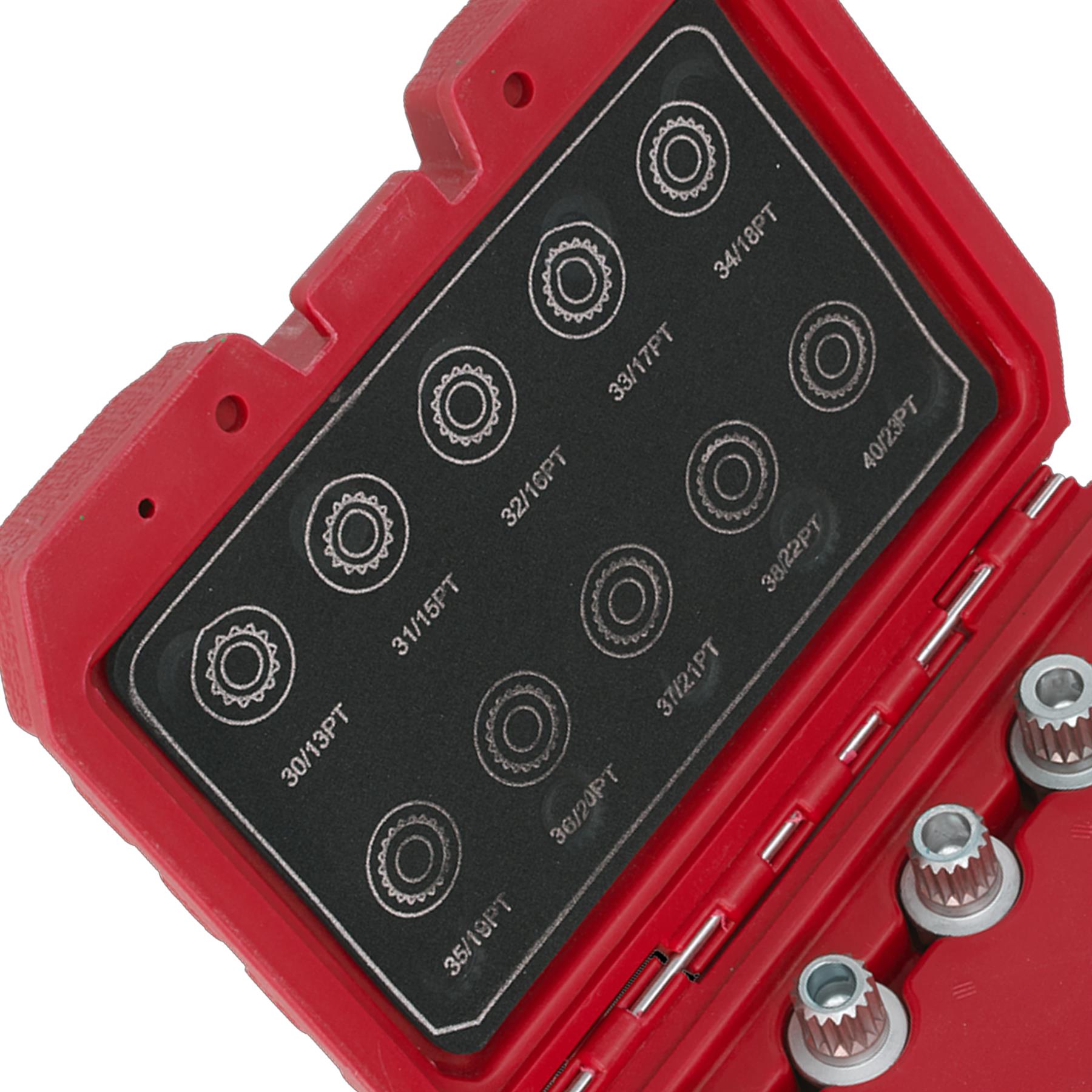 Sealey Locking Wheel Nut Key Set 10pc - BMW & Mini