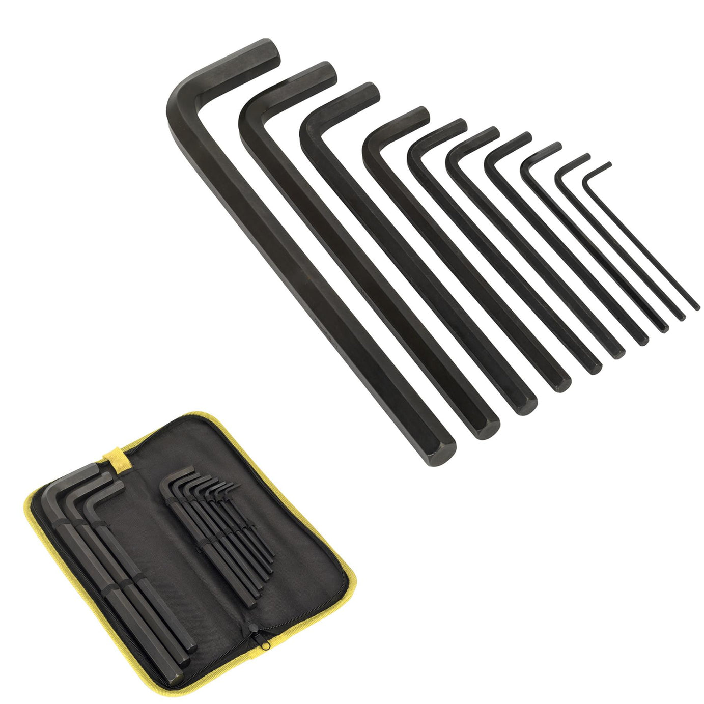 Sealey Extra-Long Hex Key Set 10pc Metric