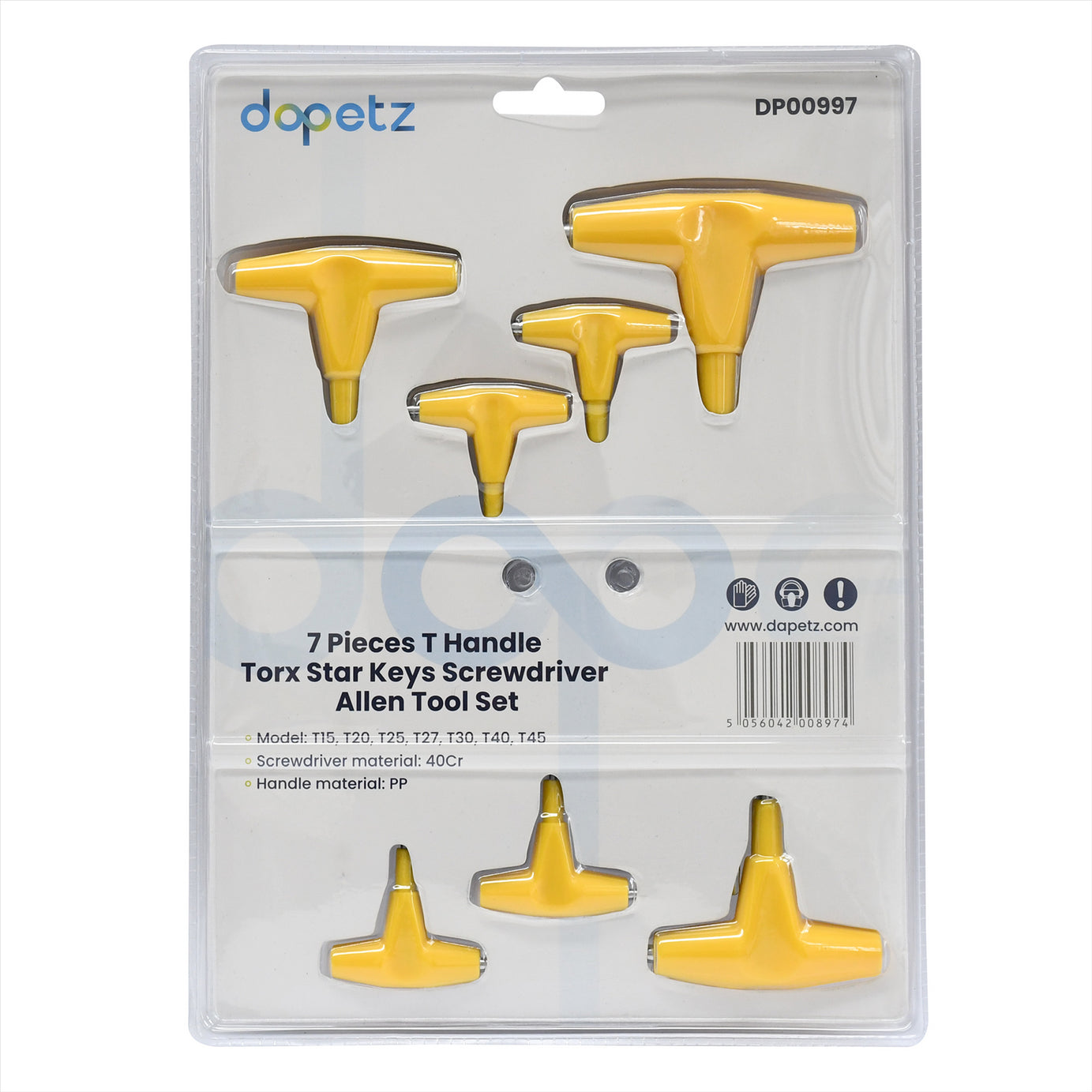 T Handle Torx Star Keys