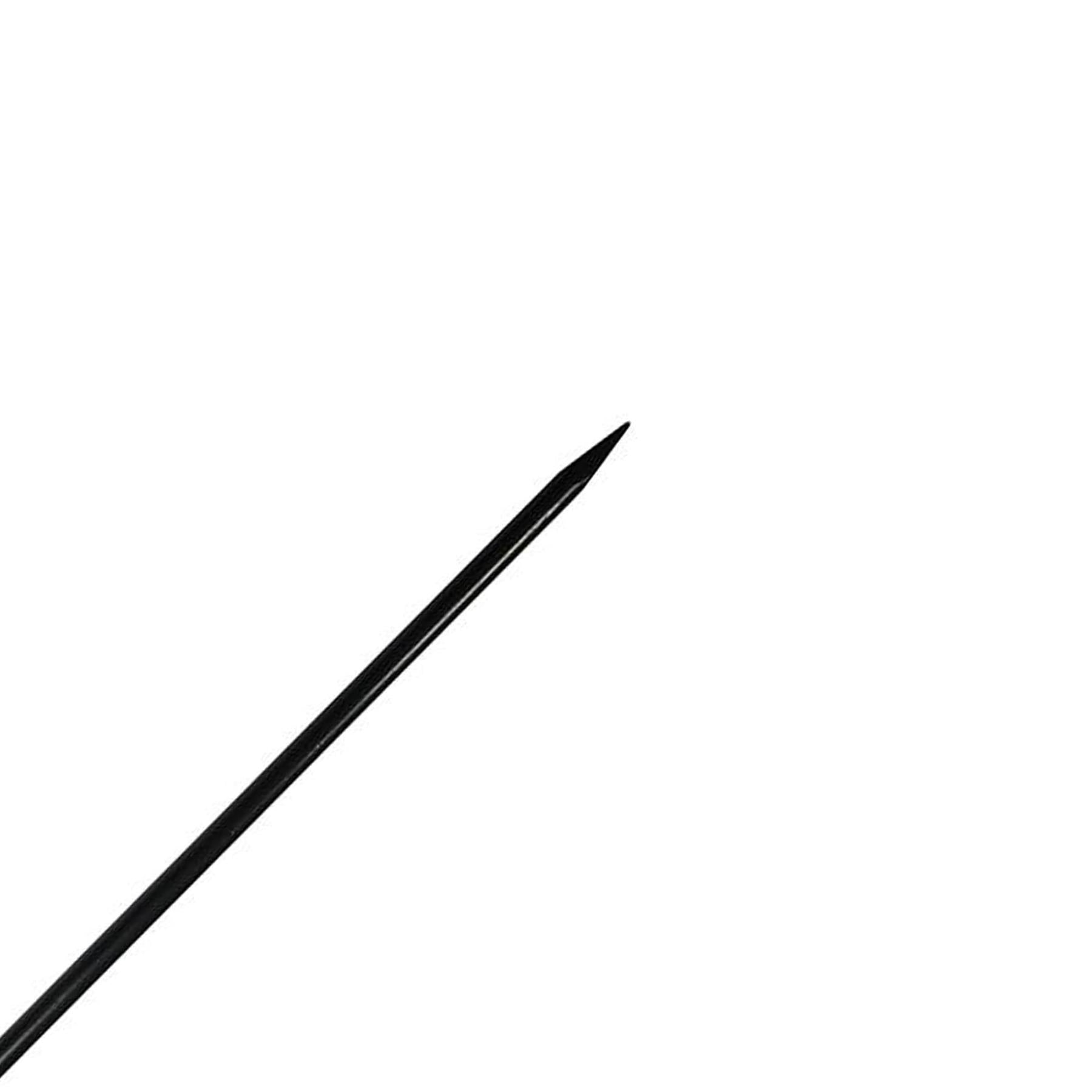 Chisel & Point Bar Ground &Polished Steel With Hexagonal Profile Shank 1500x30mm