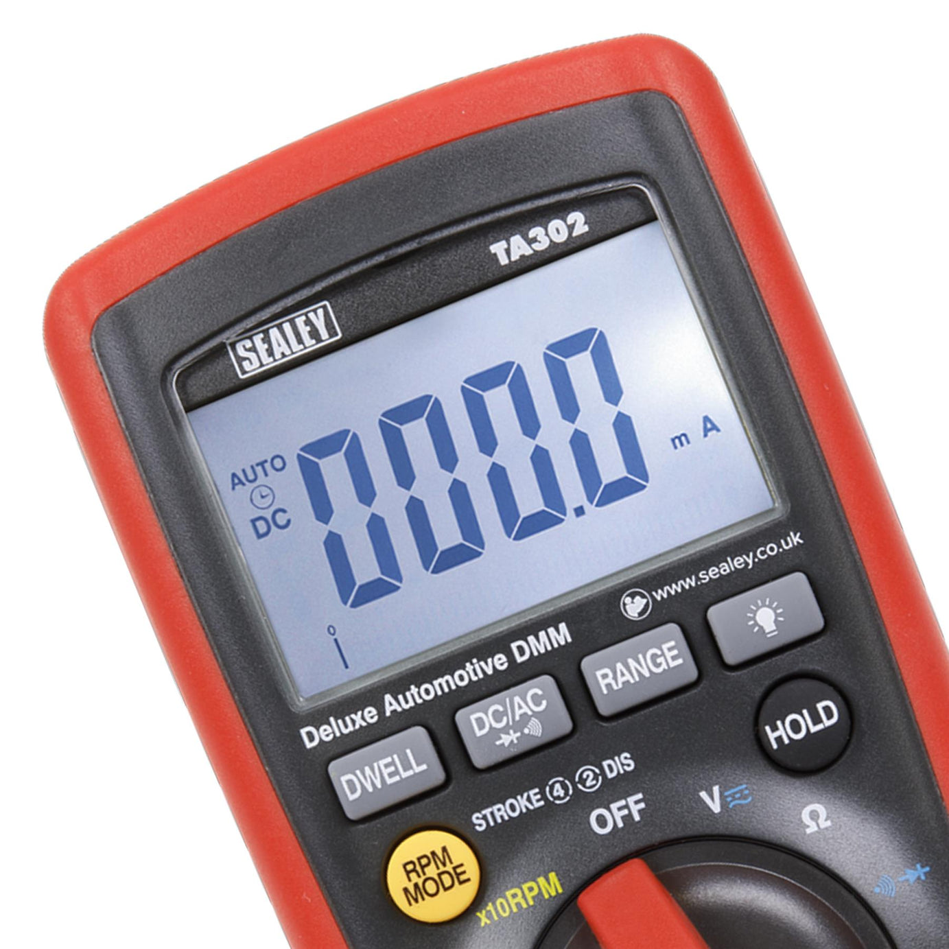 Sealey Digital Automotive Analyser 12-Function + Inductive Coupler