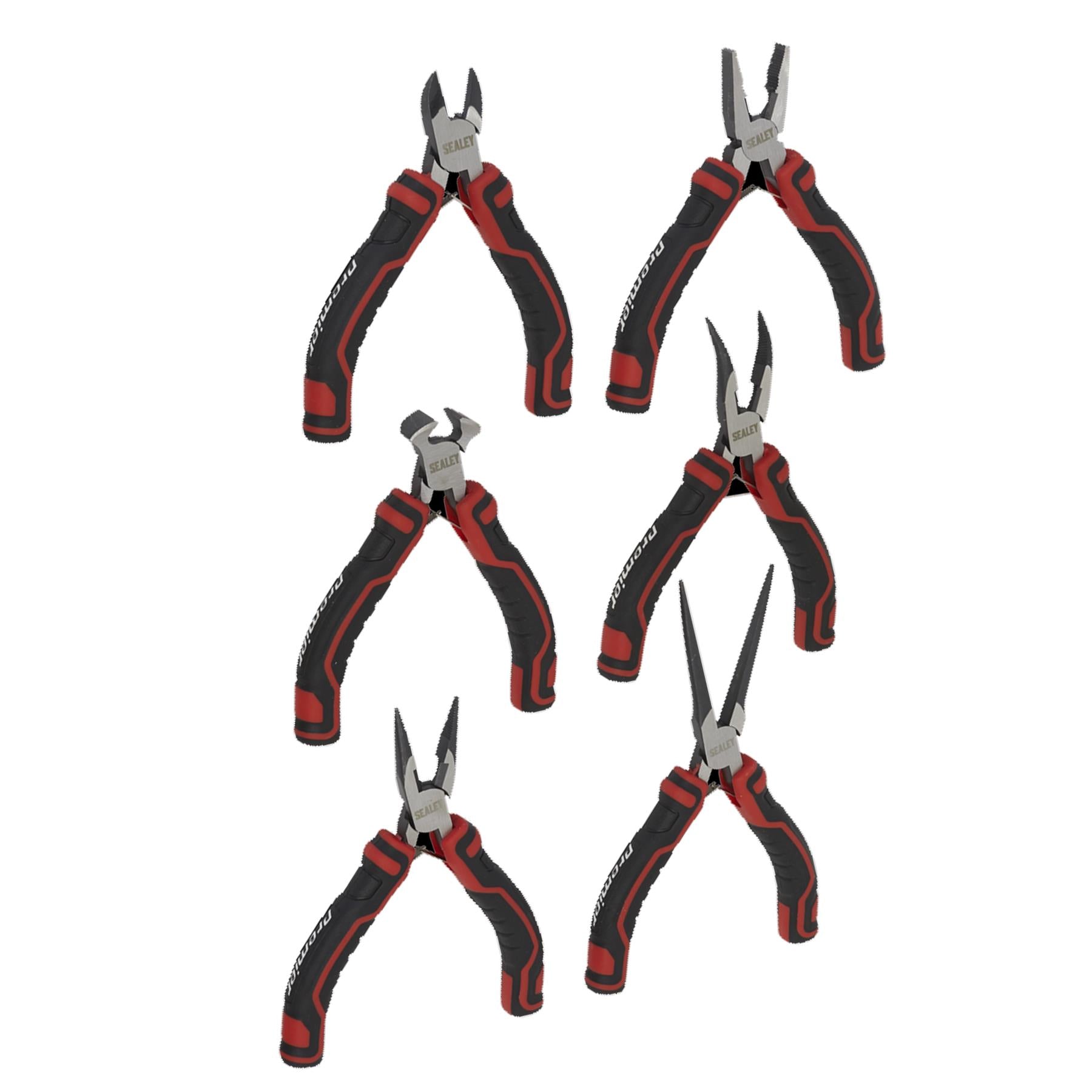 Sealey Mini Pliers Set 6pc Range of Premier Hand Tools
