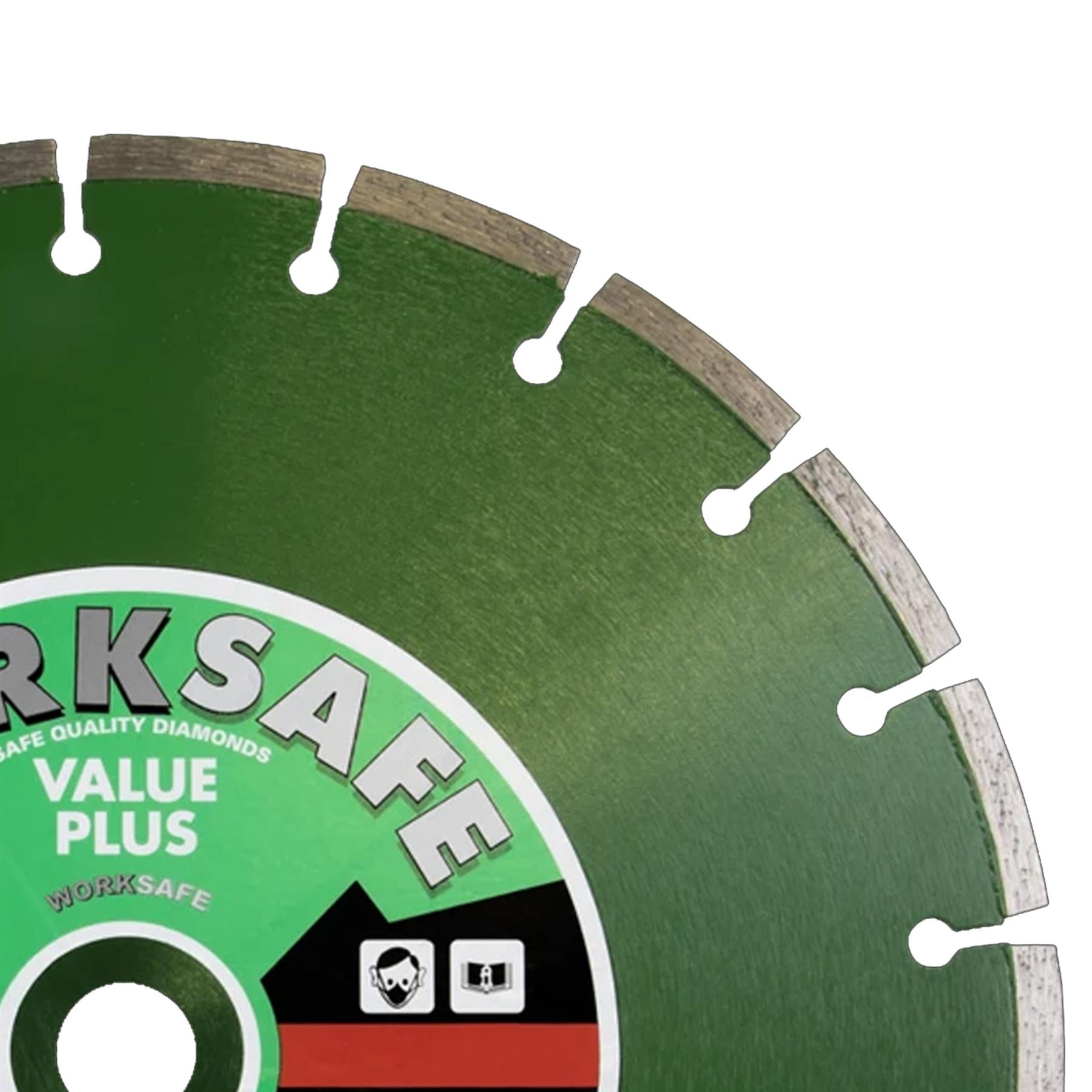 Value Plus Diamond Blade 300 x 22mm. cutting hard and medium materials   Sealey