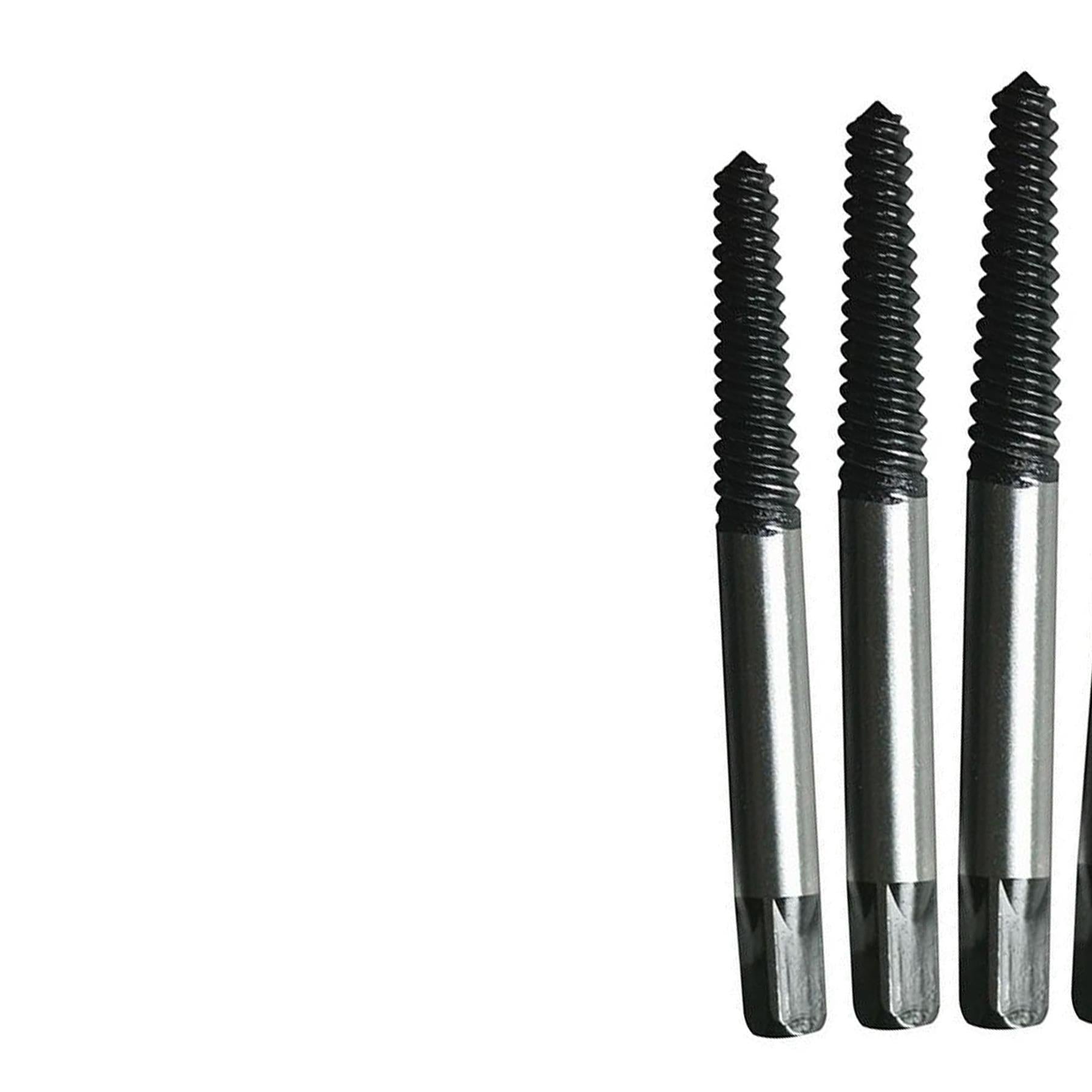 Screw Extractor Set 5Pc With Tapered Design For Multiple Fixing Sizes 3 - 18mm