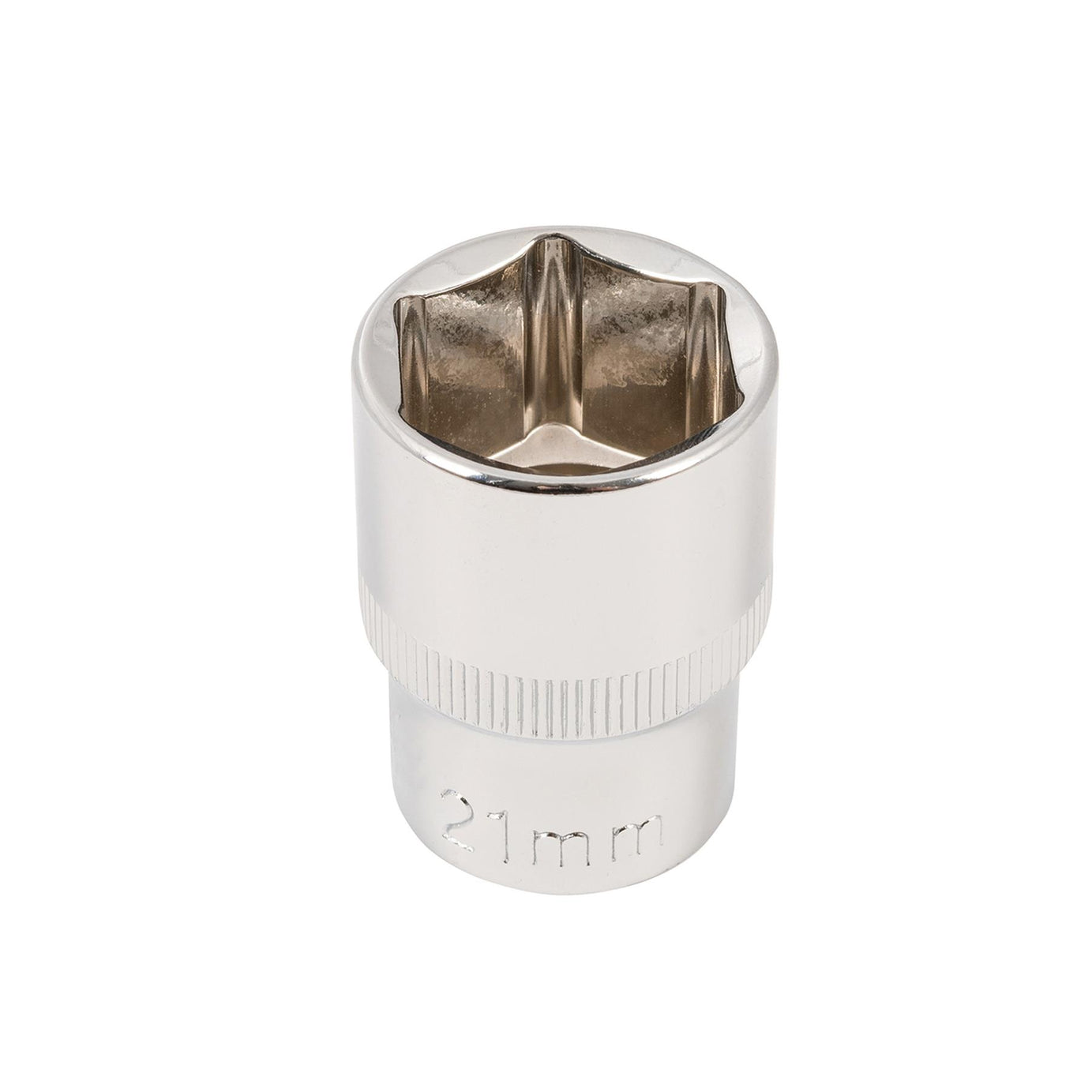 Socket 1/2" Drive Metric Hex Square 21mm Individual Hex Polished Crv Quality