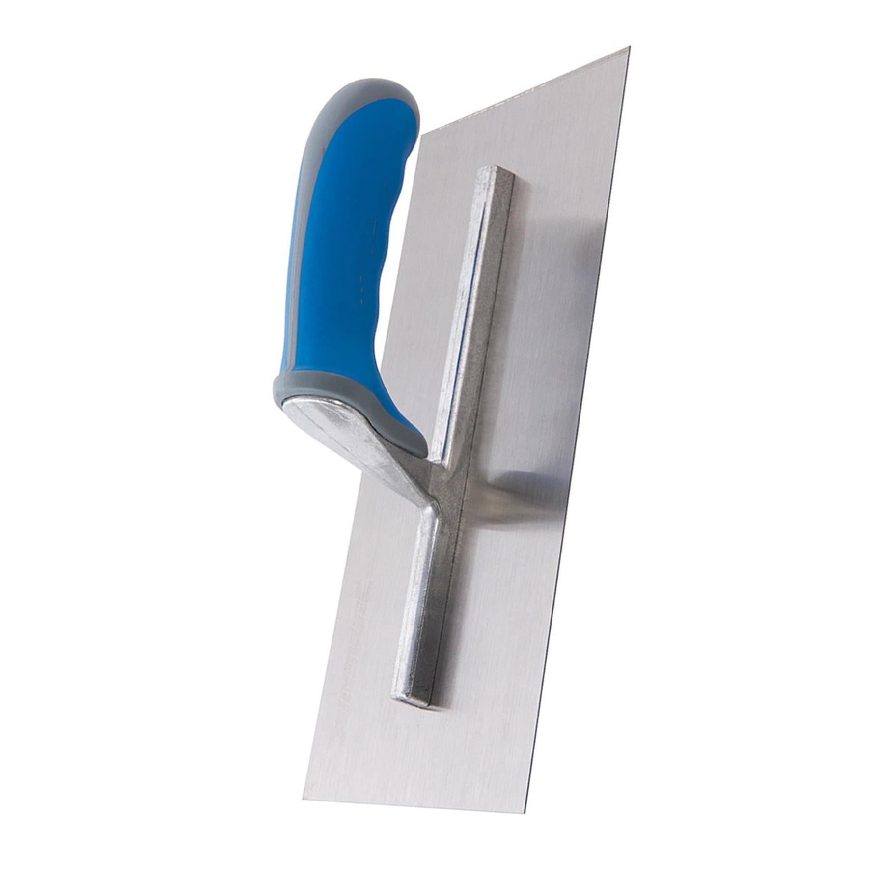 Plastering Trowel Soft Grip 280mm for grabbing and flipping plaster onto walls