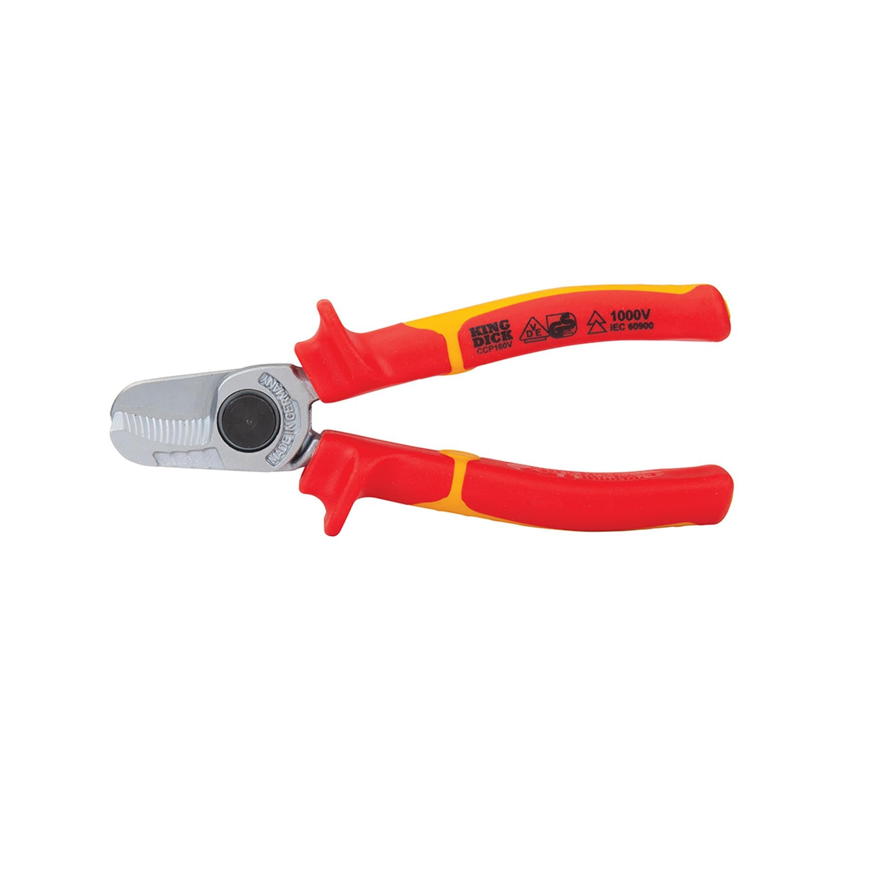 King Dick VDE Cable Cutter Pliers 160mm High-Grade Steel