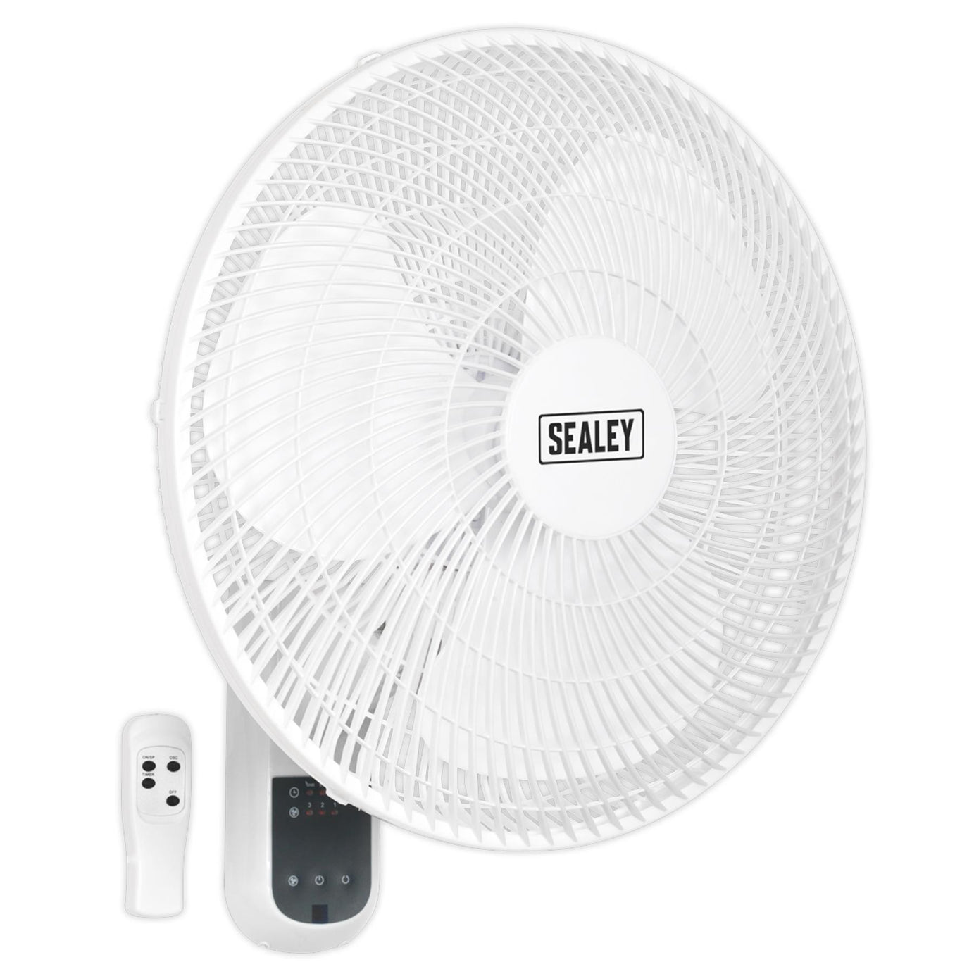 Sealey Wall Fan 3-Speed 16" with Remote Control 230V