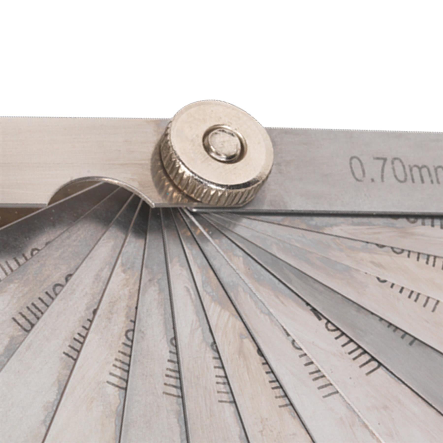 Sealey Feeler Gauge 15 Blade - Metric Blade dimensions Lifetime guarantee