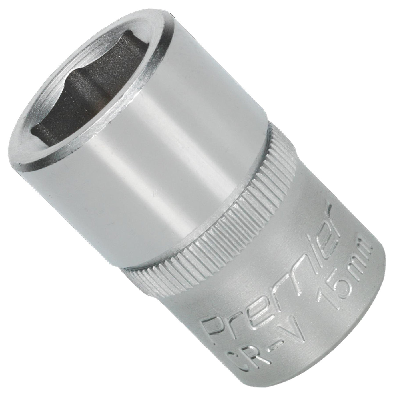 Sealey WallDrive Socket 15mm 1/2"Sq Drive Chrome Vanadium