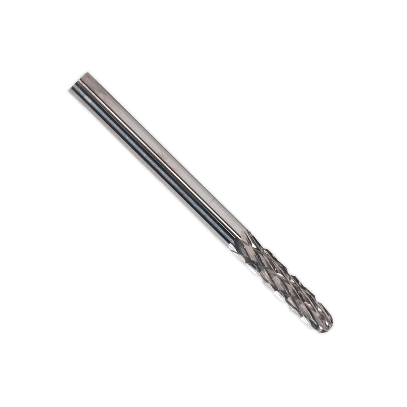 Sealey Micro Carbide Burr Ball Nosed Cylinder 3mm Pack of 3