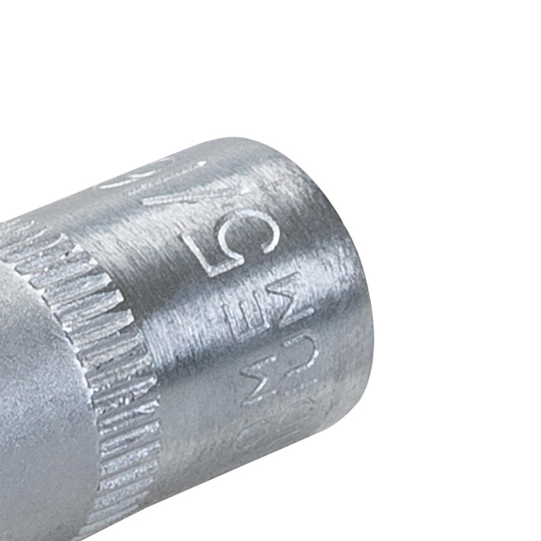 King Dick Socket 1/4" SD 6pt Metric 8mm High Grade Steel