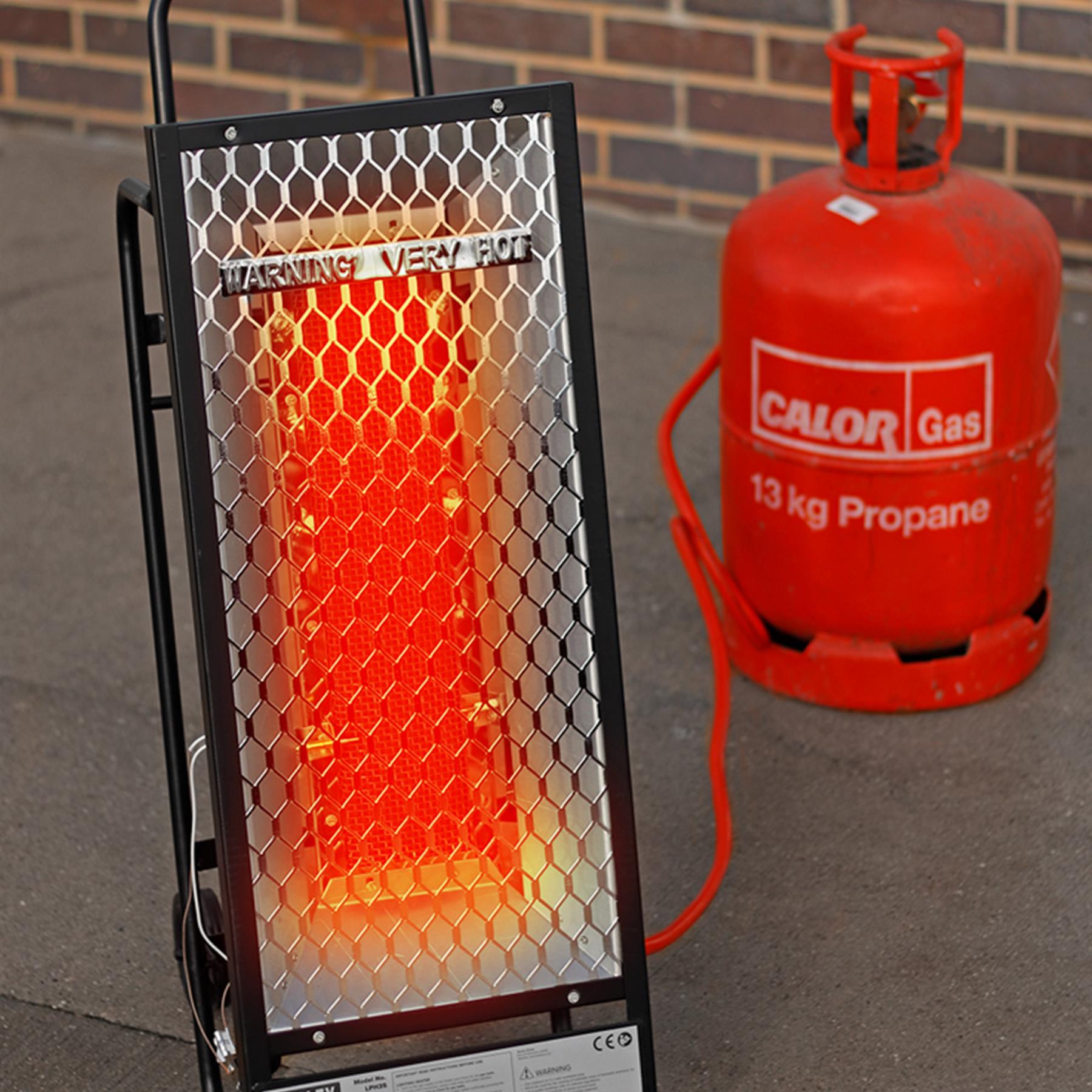 Sealey Space Warmer Industrial Propane Heater 35,000Btu/hr