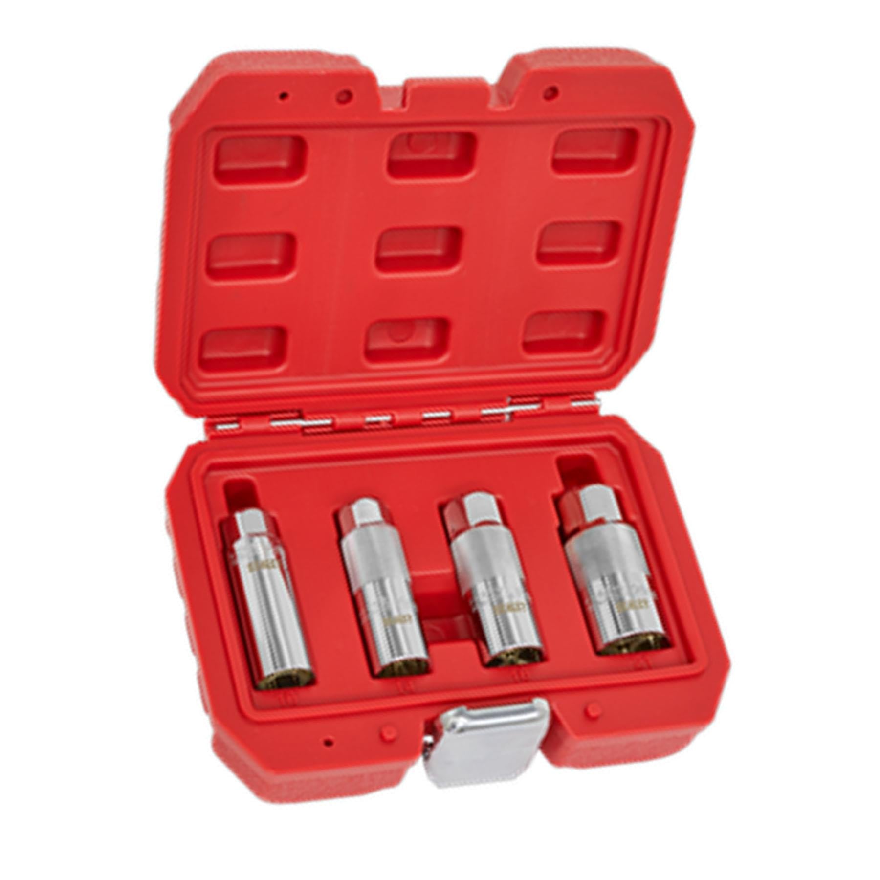Sealey Magnetic Spark Plug Socket Set 4pc 3/8"Sq Drive