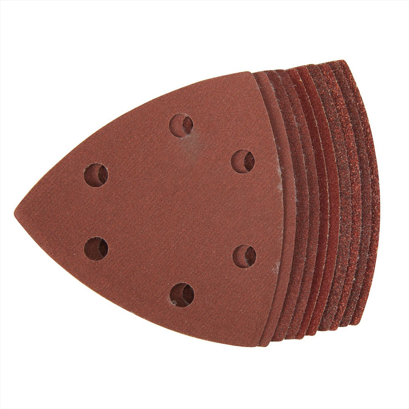 Hook & Loop Triangle Sanding Sheets 90mm 10Pk 60 80 120 240 Grit Quality