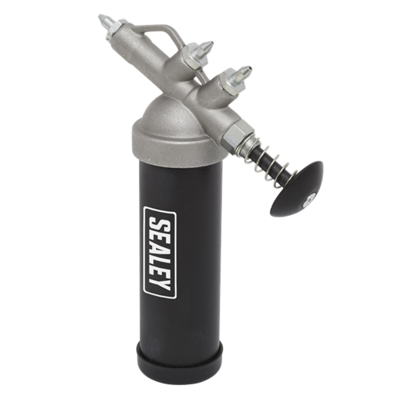 Sealey Push Type Mini Grease Gun With 0.7mm, 1.0mm and 1.4mm Nozzles