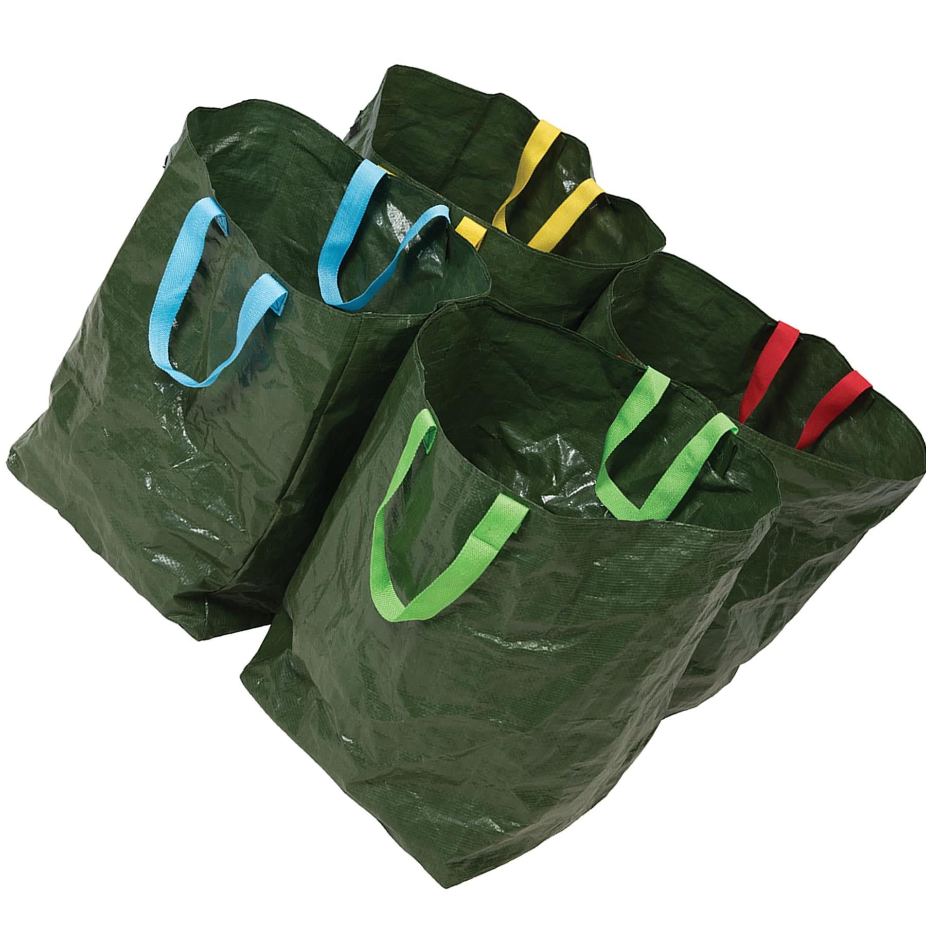 Durable Recycling Bags Uv-Stabilised / Waterproof & Tear Proof 4Pk 400X320X320mm