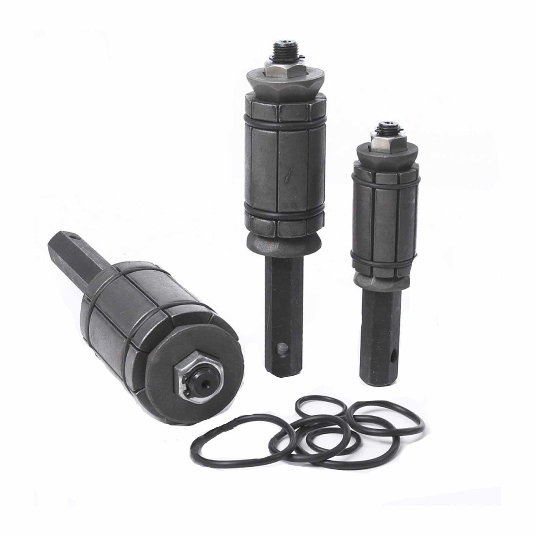 BlueSpot 3Pce Exhaust Pipe Expander Set Mufflers Tail Pipe 1-1/8" To 3-1/2" Storage Case