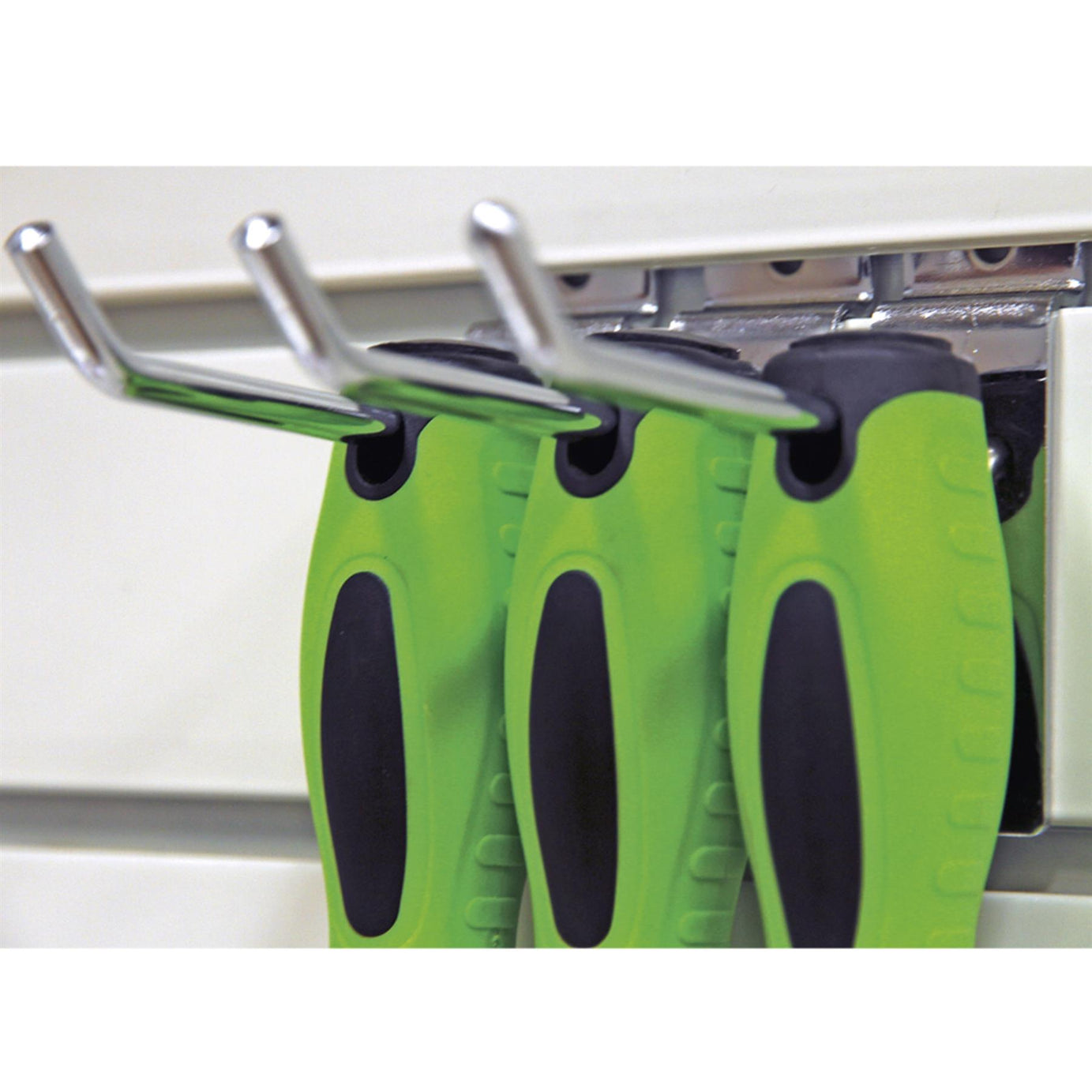 Sealey Screwdriver Set 8pc Hi-Vis Green