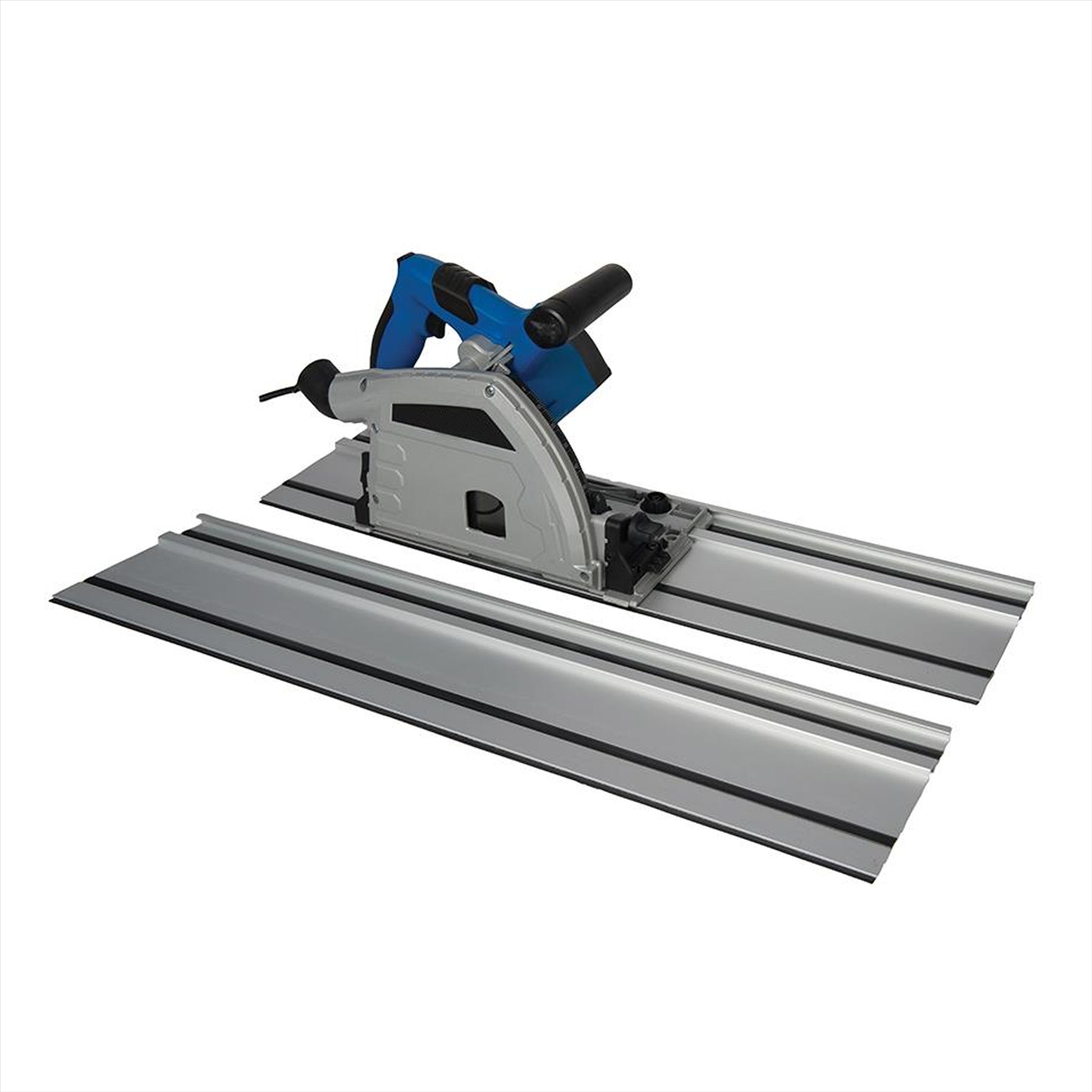 Plunge Tracksaw 1200W 165 X 20mm Blade 24T Soft Grip & Non-Slip Base 5200Rpm