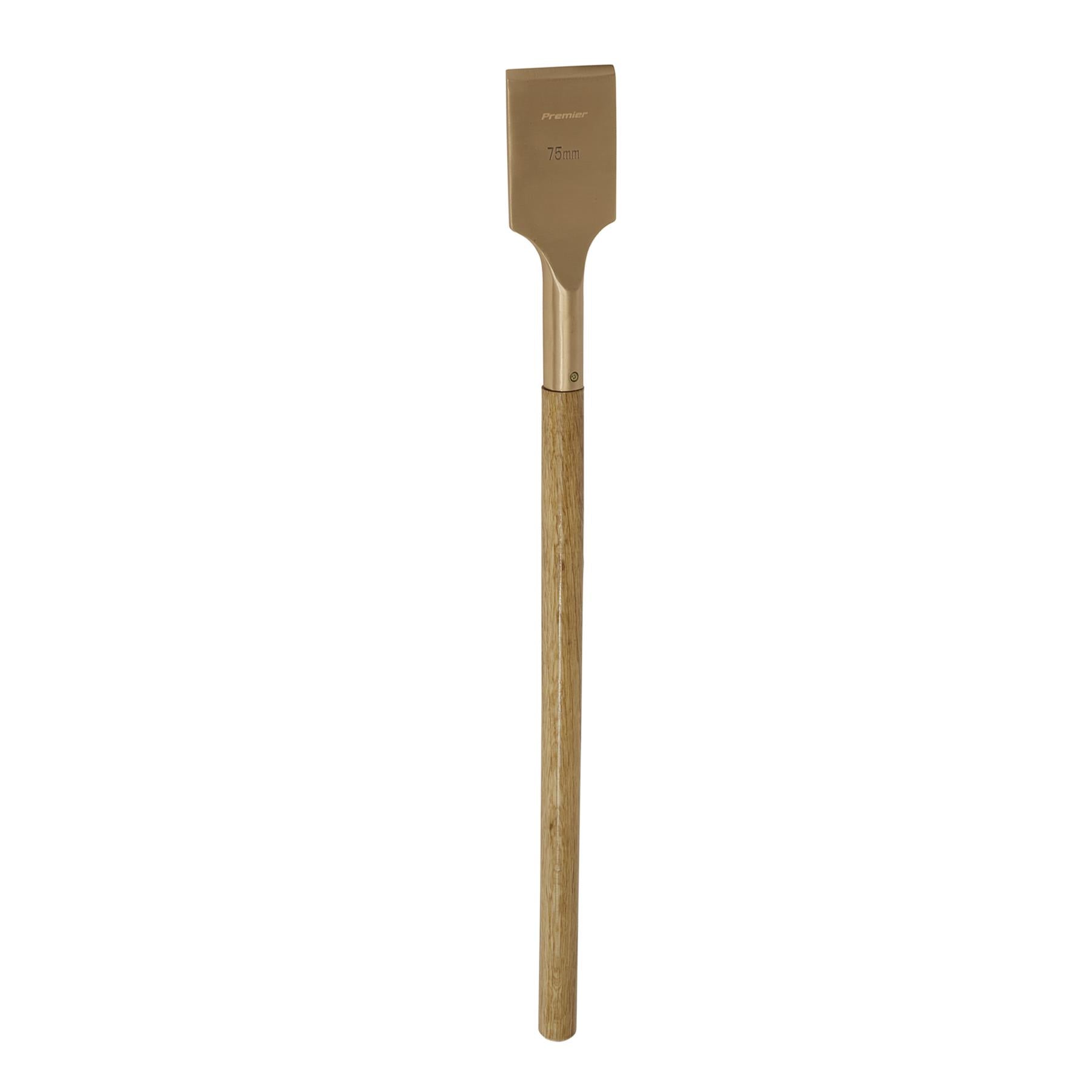 Sealey Scraper Long Handle 75 x 705mm - Non-Sparking Beryllium Copper