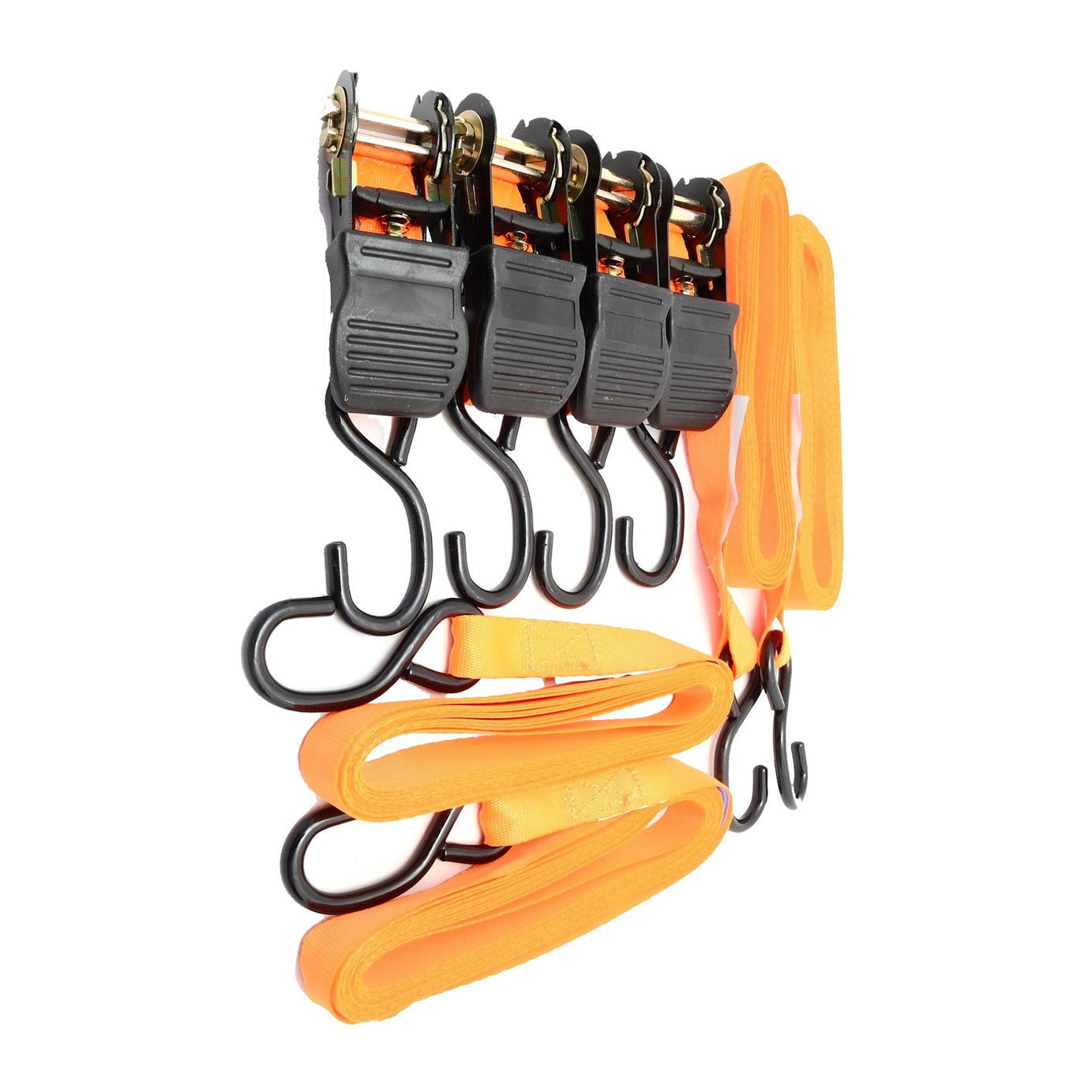 4 Piece 25mm x 4.5m Ratchet