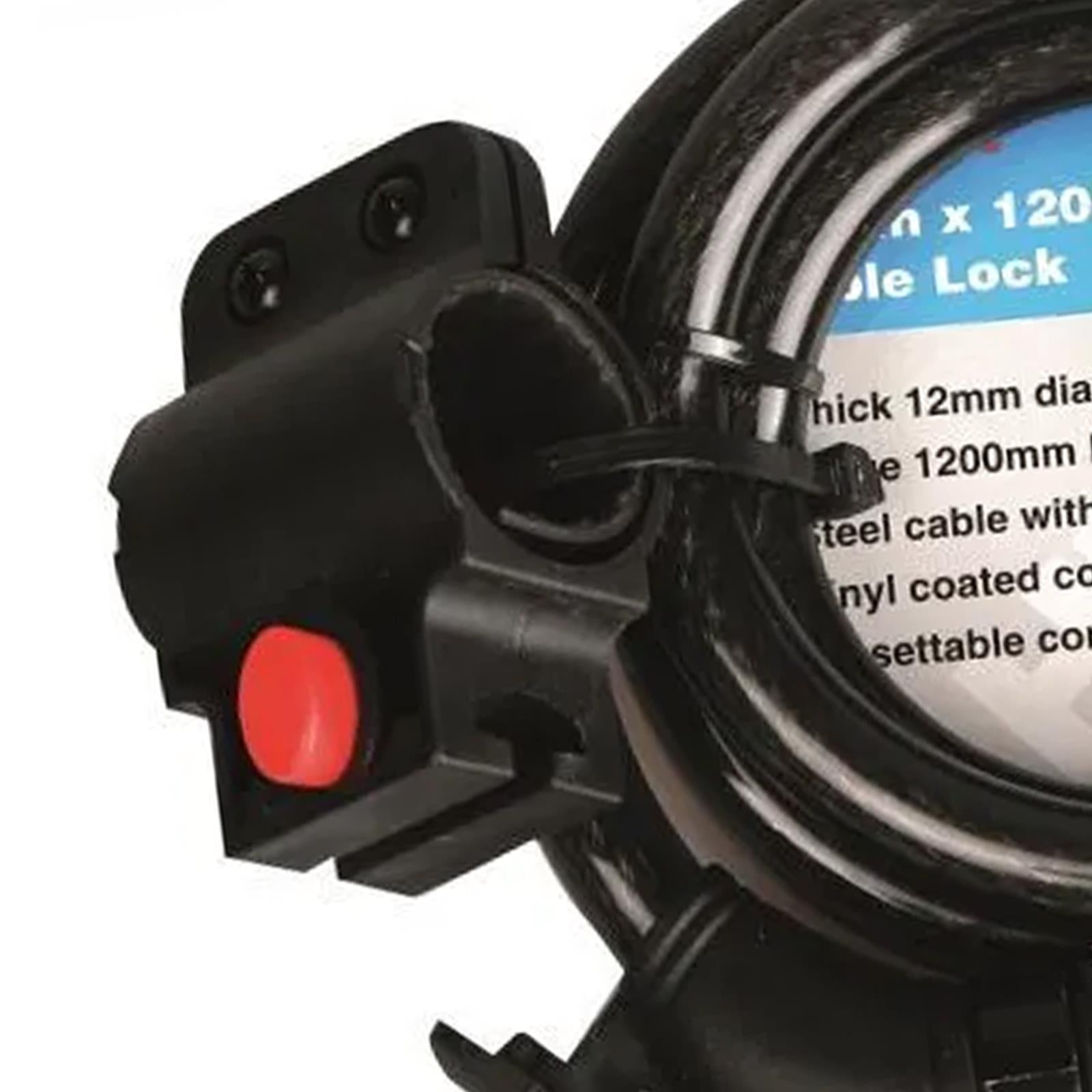 Combination Cable Lock Heavy Duty