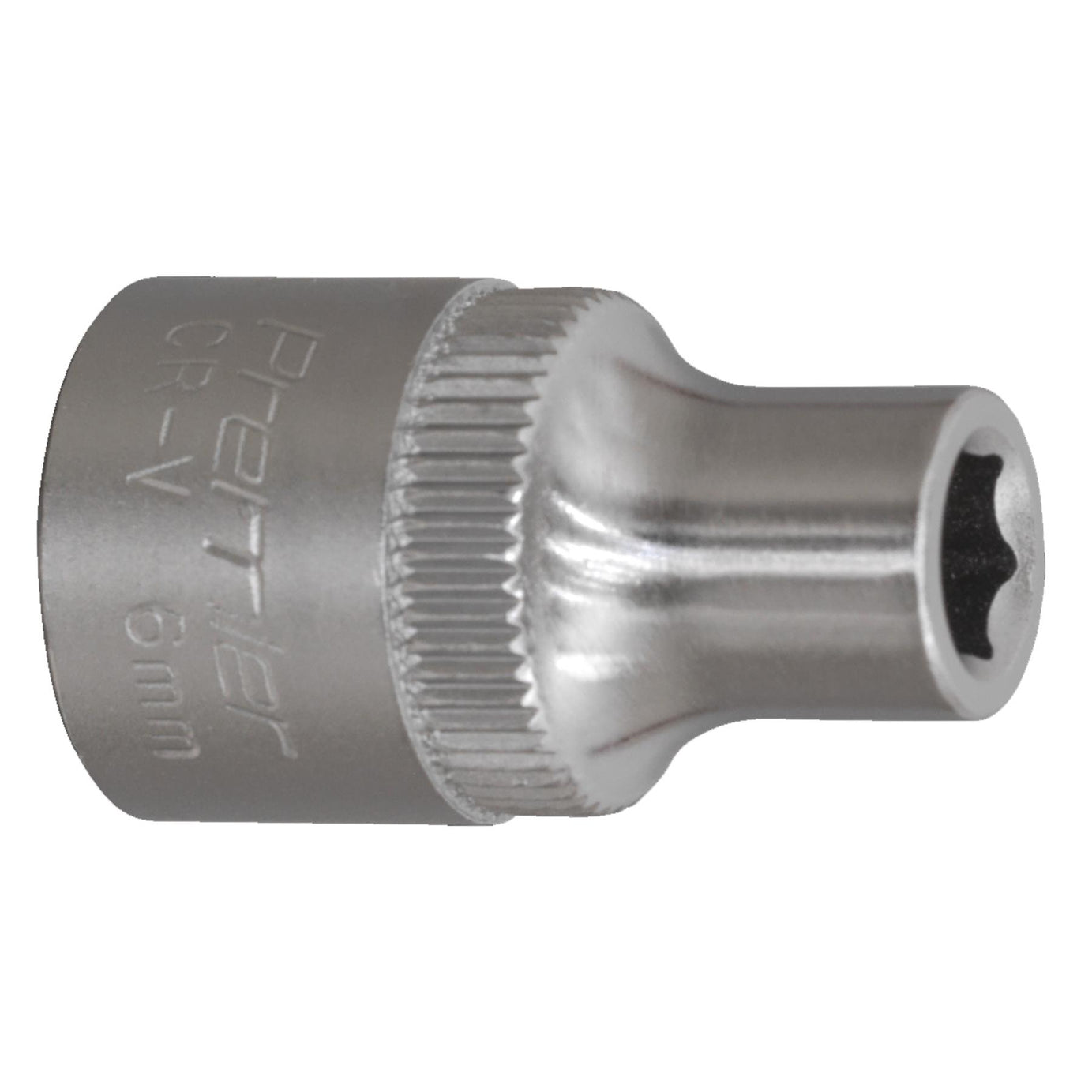 Sealey WallDrive Socket 6mm 3/8"Sq Drive Chrome Vanadium steel
