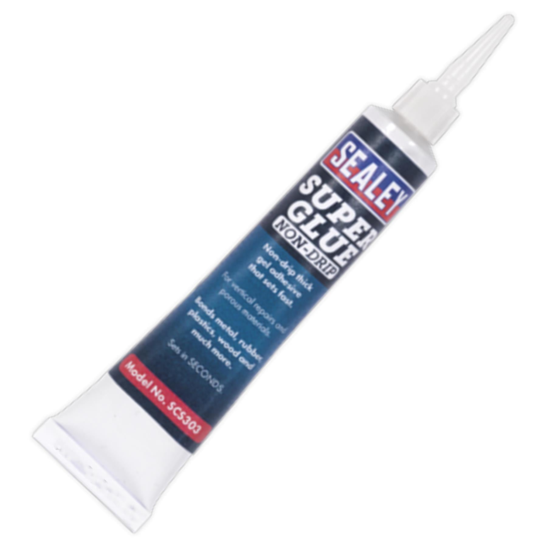 Sealey Super Glue Non-Drip Gel 20g Pack of 20