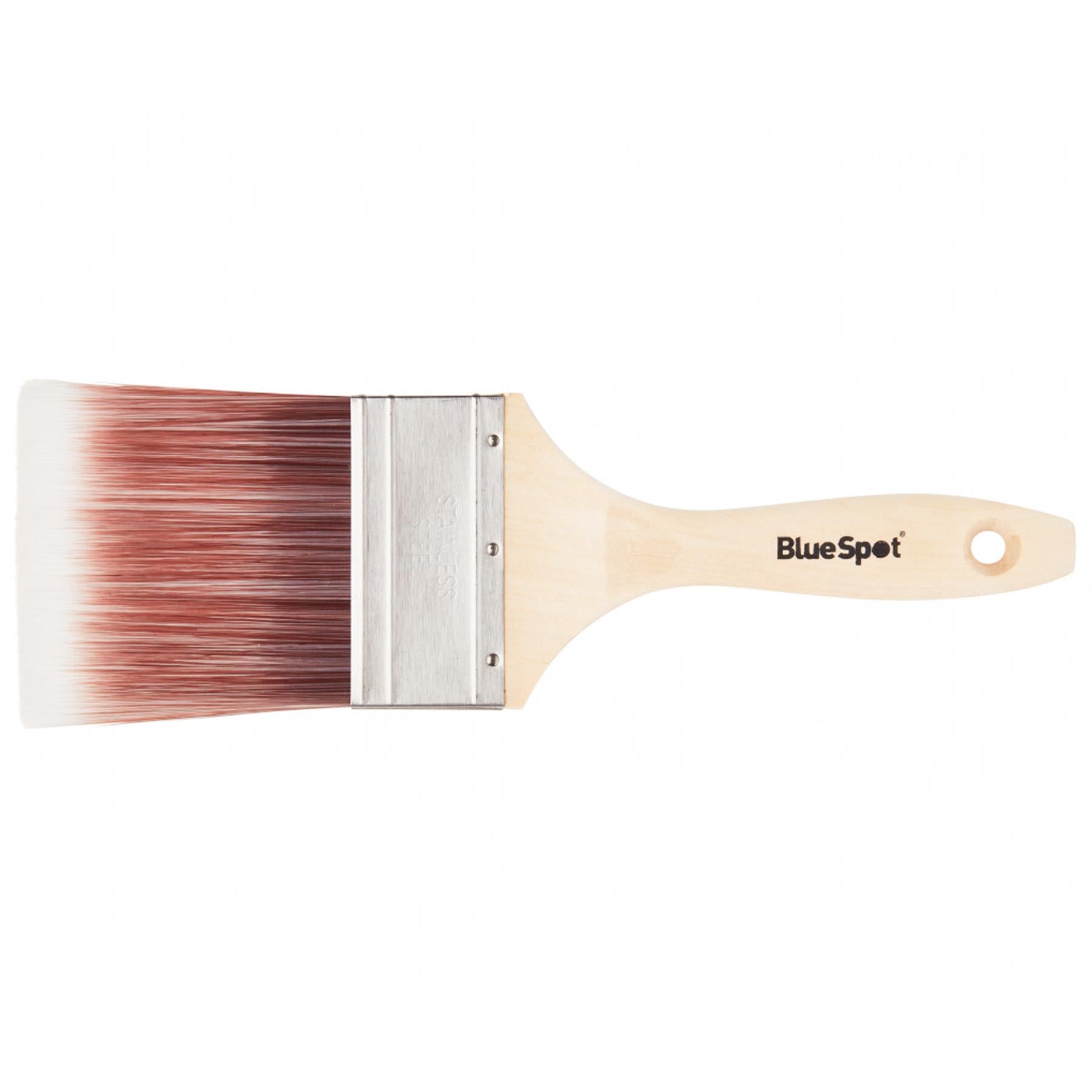 BlueSpot Extra Edge Synthetic Paint Brush 3" 75mm Wooden Handle