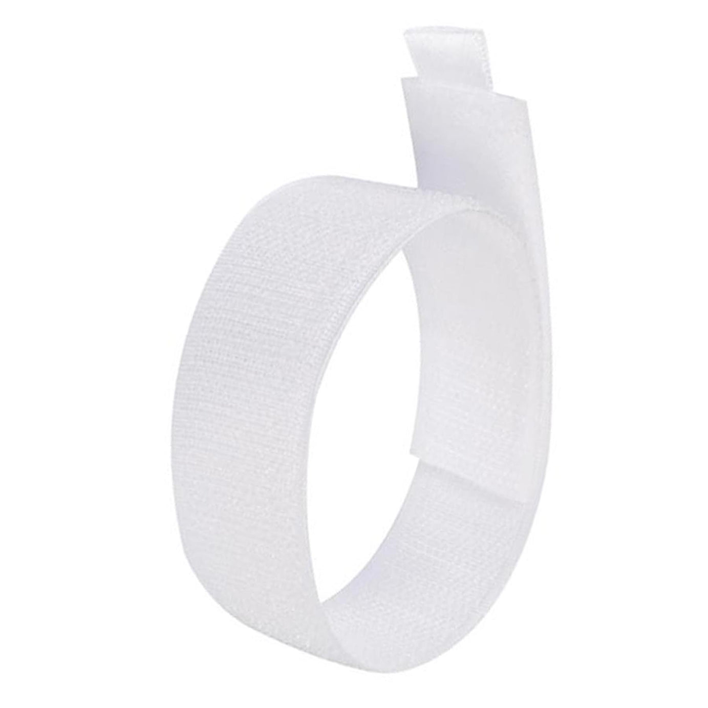 5 x Hook and Loop 300mm White Nylon strap strapping Cable Ties with buckle Band luggage Strap