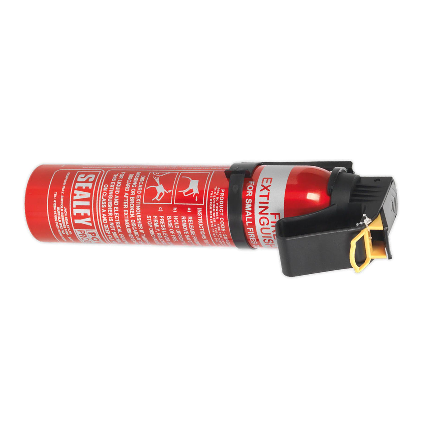Sealey Fire Extinguisher 0.6kg Dry Powder - Disposable