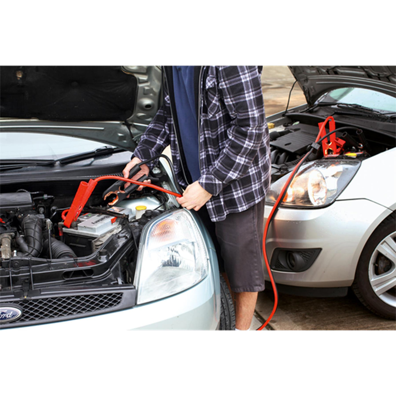 Booster Cables 25mm² x 3.5m 600A with Electronics Protection