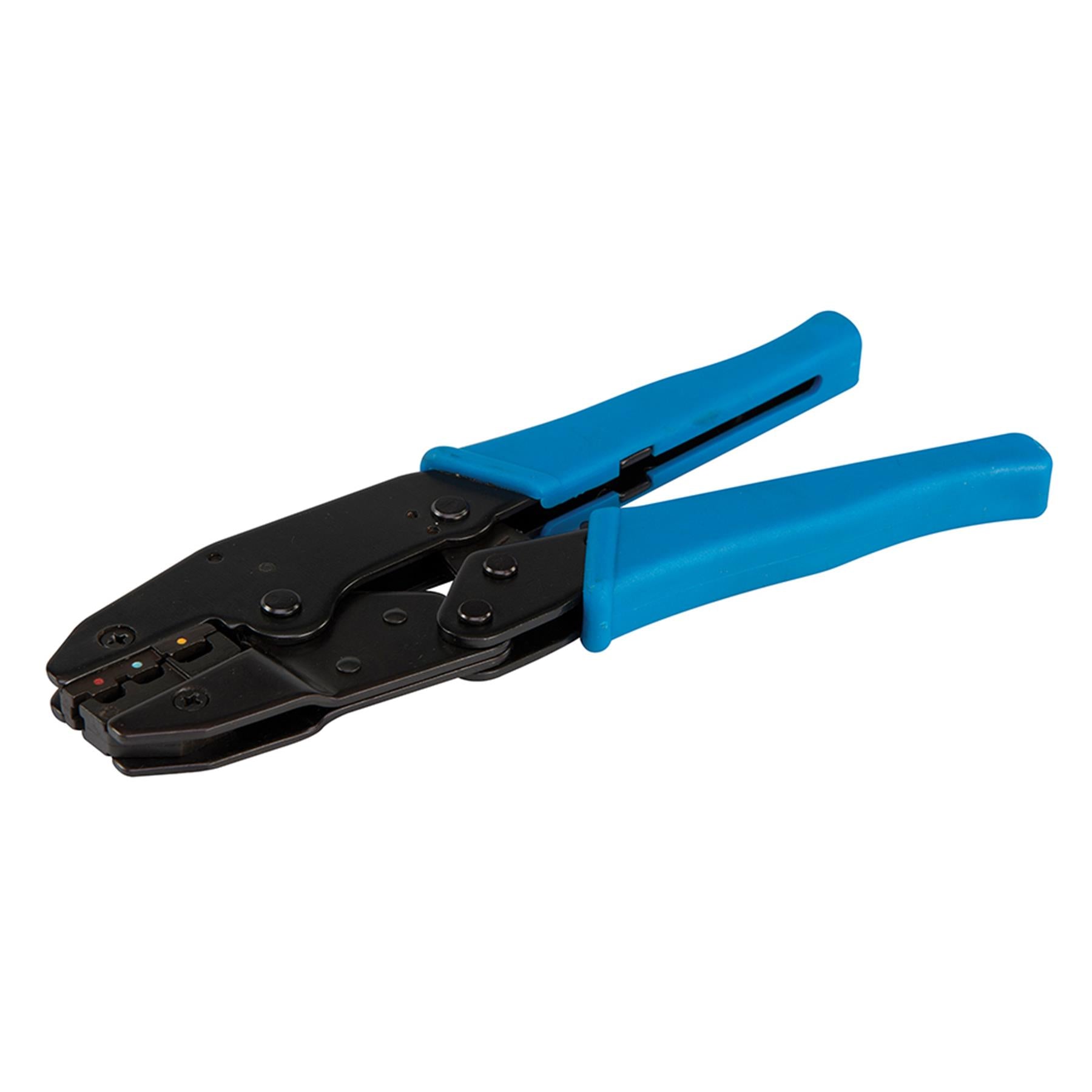 Heavy Duty Electricians Ratchet Crimper Crimping Tool Pliers Crimps Connector