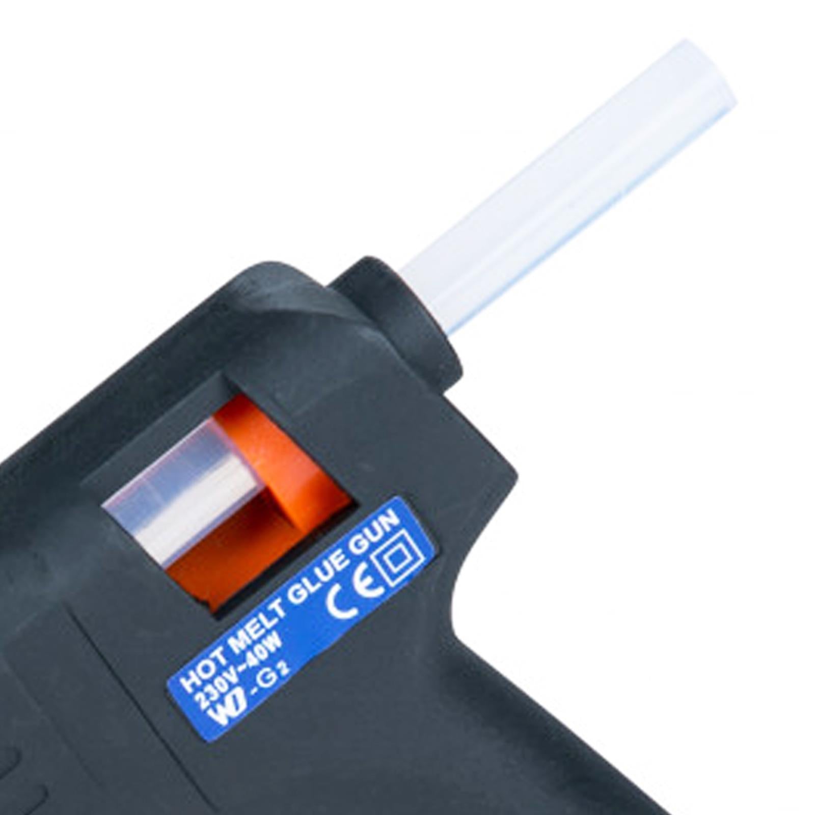 BlueSpot Hot Melt Mini Glue Gun + 2 Sticks 40W 240V Arts Crafts