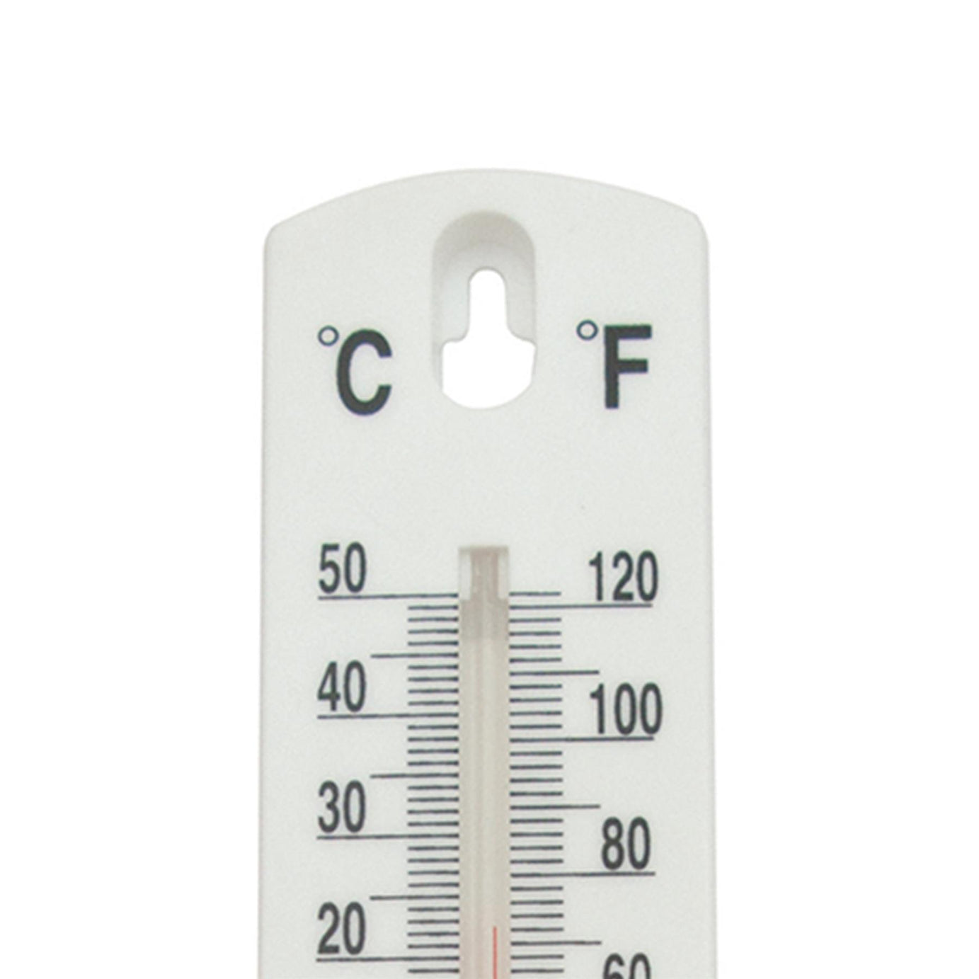 Wall Thermometer 200mm Lightweight Celsius And Fahrenheit Indoor Outdoor
