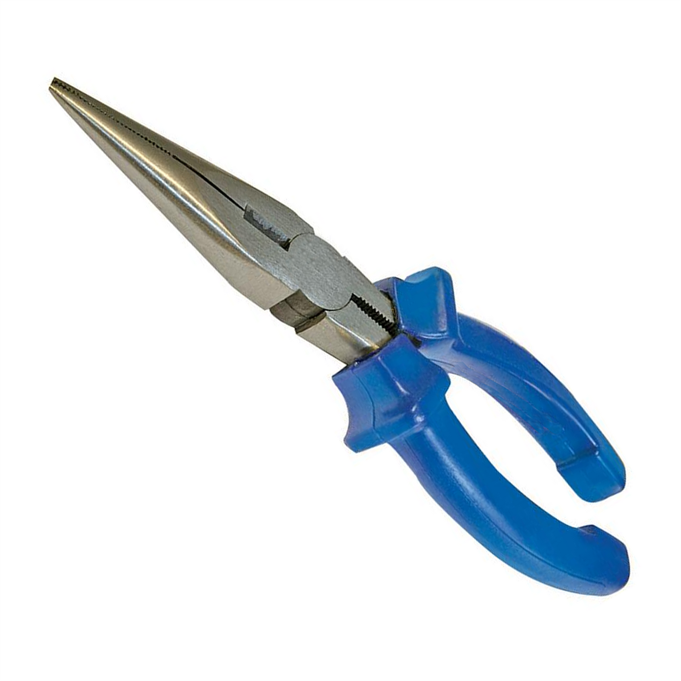 Long Nose Pliers - 160mm Lead Wire Cutter Electrical Tempered Serrated Jaws