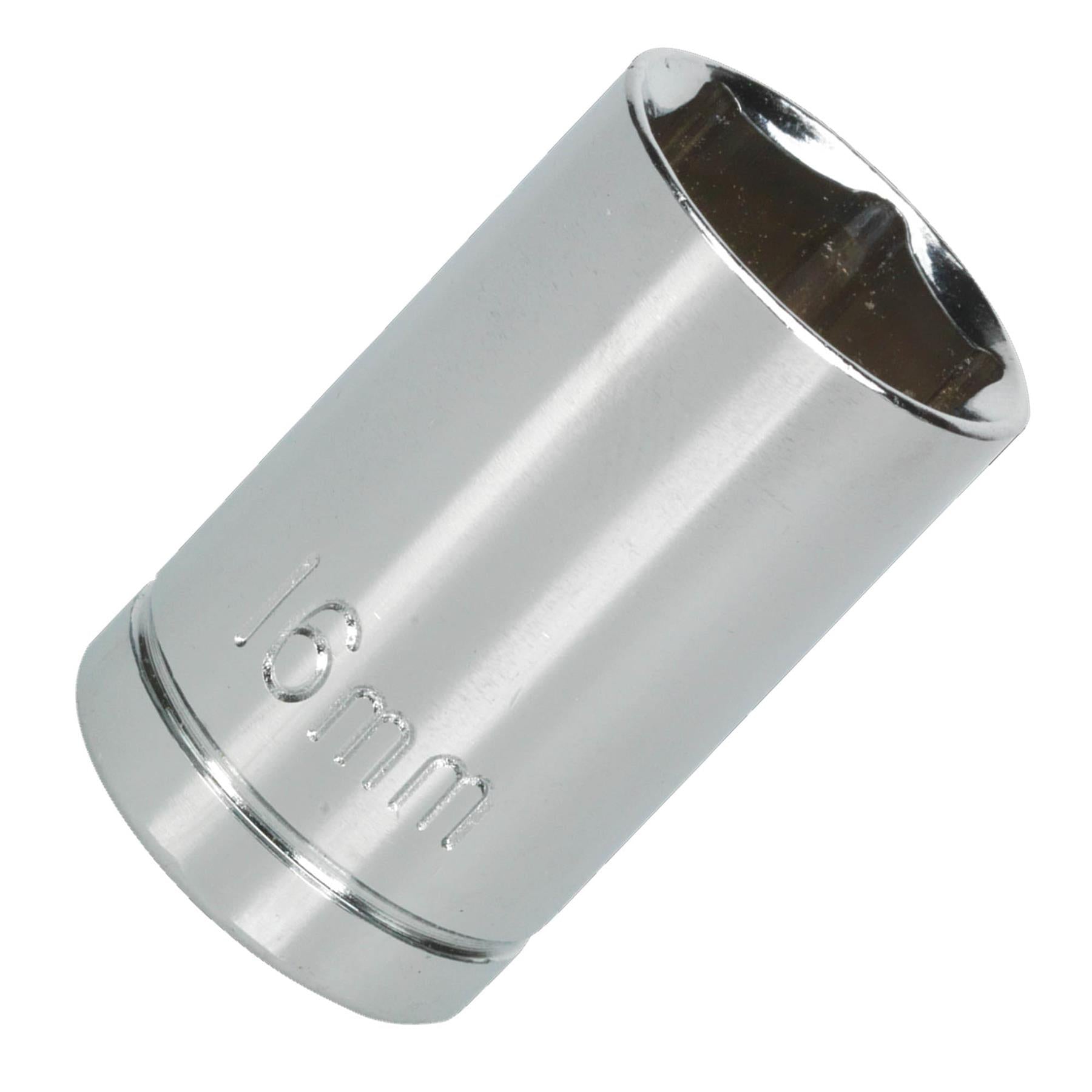 Sealey WallDrive Socket 16mm 1/2"Sq Drive