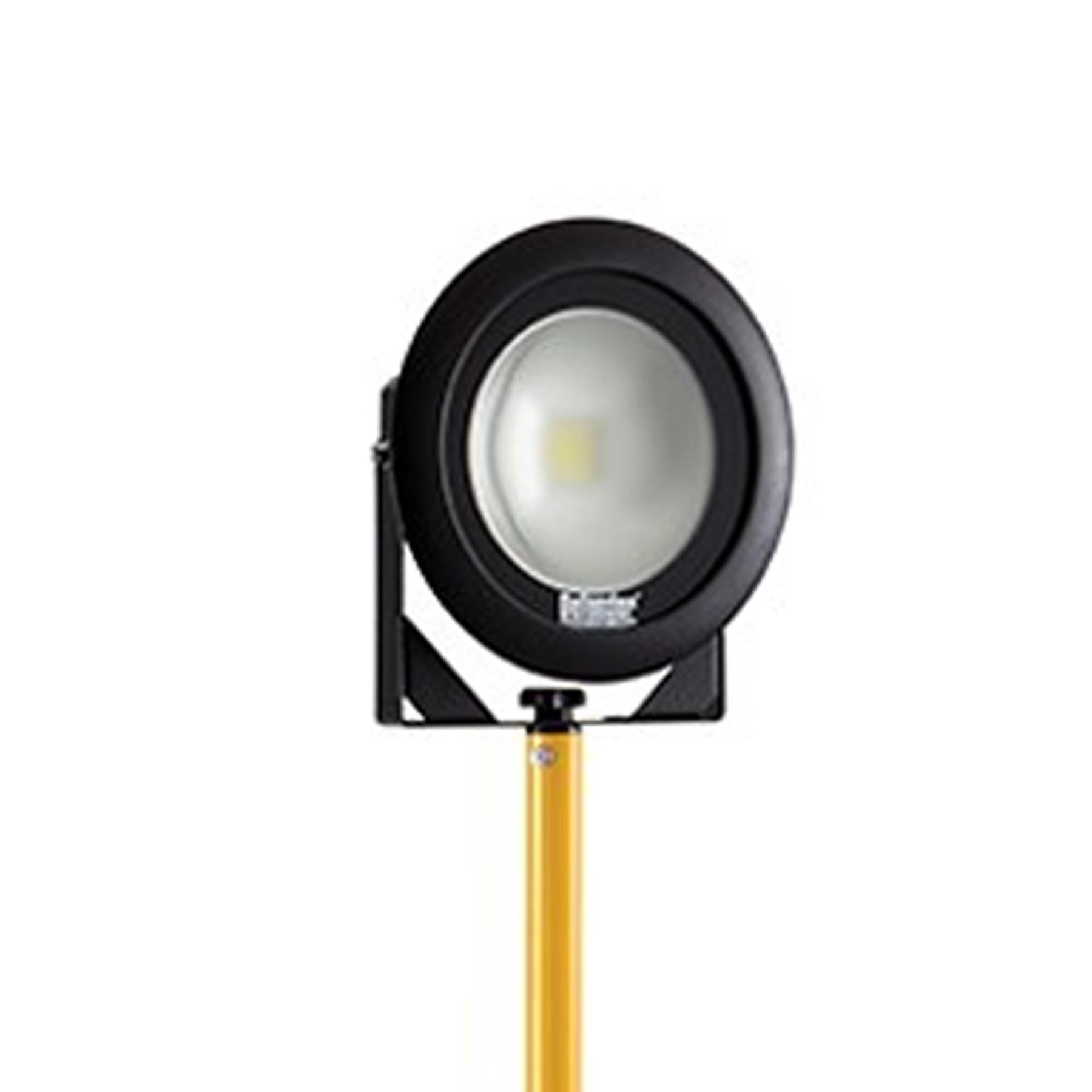 Defender DF4000 LED Flood Light 230V Tripod Stand Camp Work Site Single Head