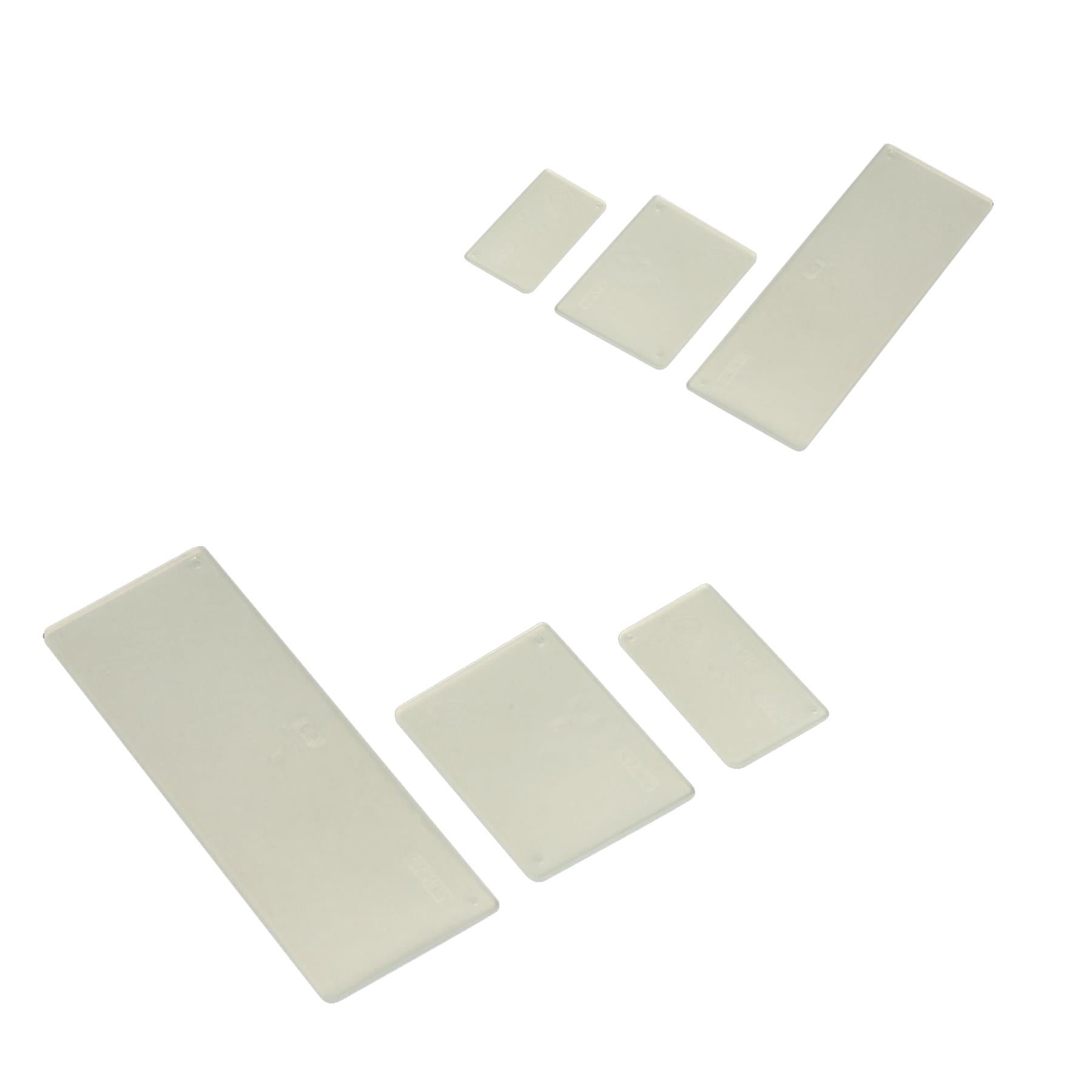 Sealey Drawer Divider Mixed Sizes Pack of 15